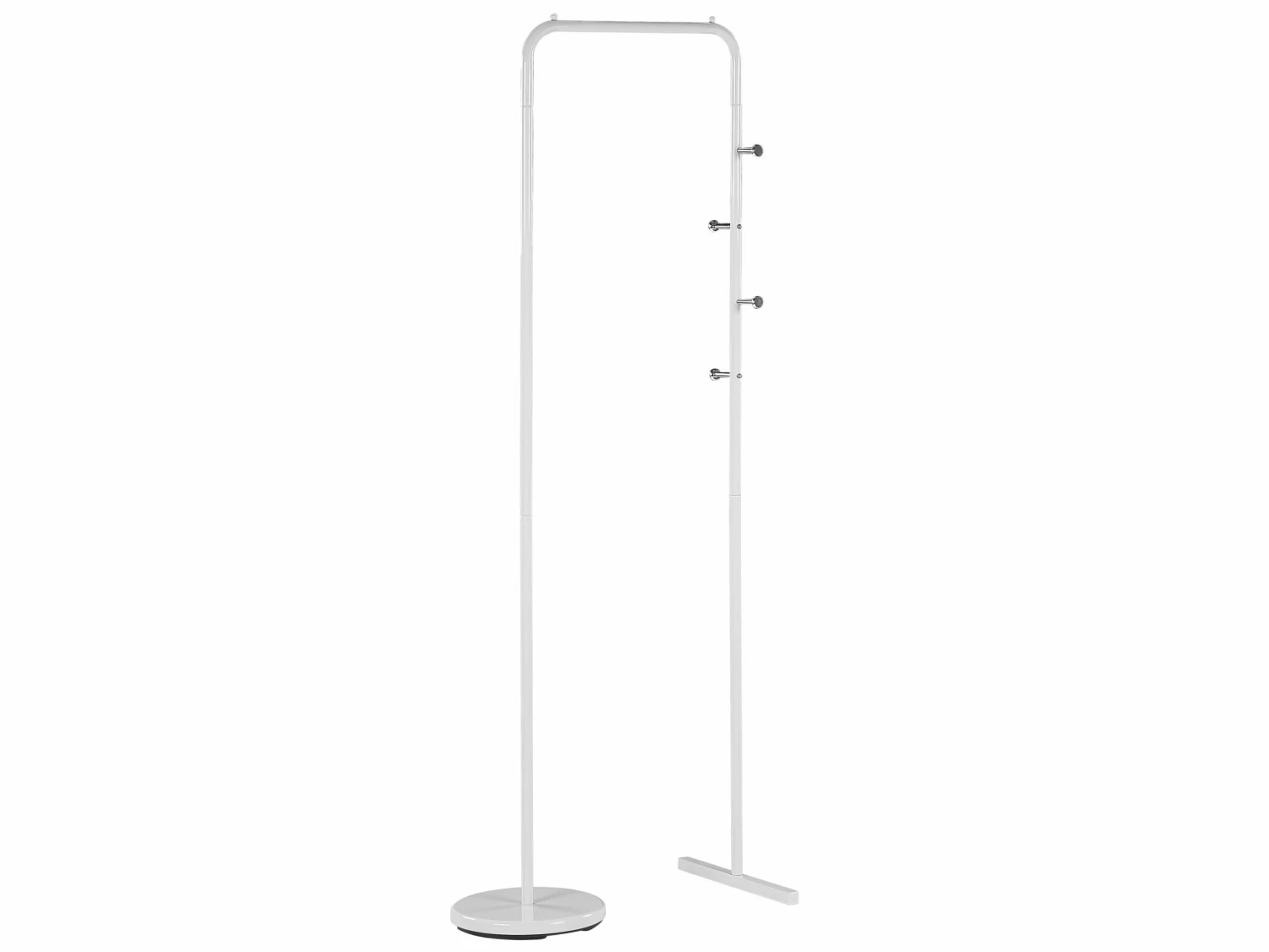 Kleiderständer Metall Weiß 175 Cm BENTON