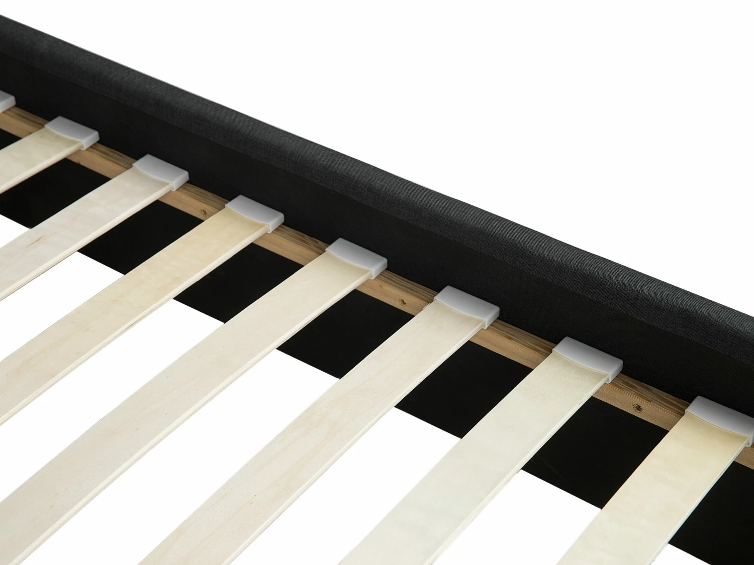 Polsterbett Grau Lattenrost Verschiedene Größen MILLAU – Bild 9