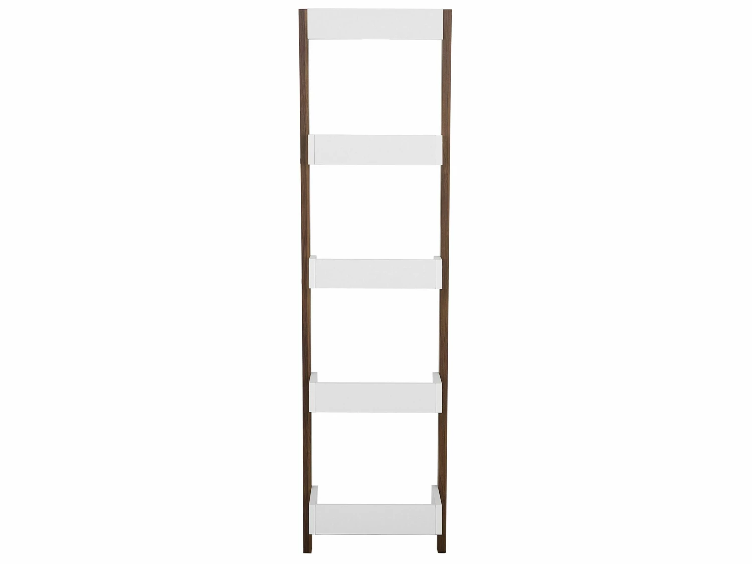 Bücherregal Dunkler Holzfarbton / Weiß MOBILE DUO – Bild 5