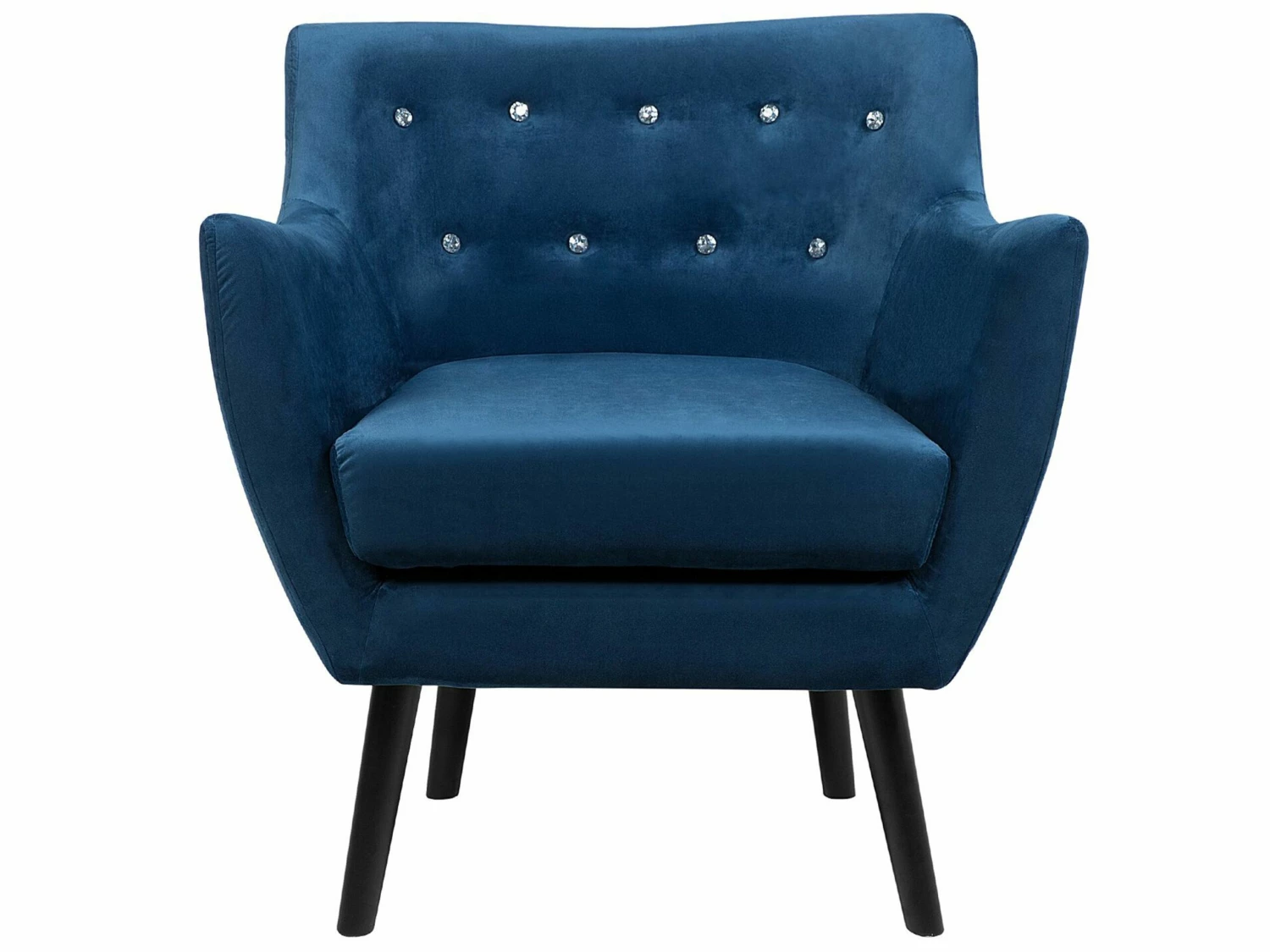 Sessel Samtstoff Marineblau DRAMMEN – Bild 3