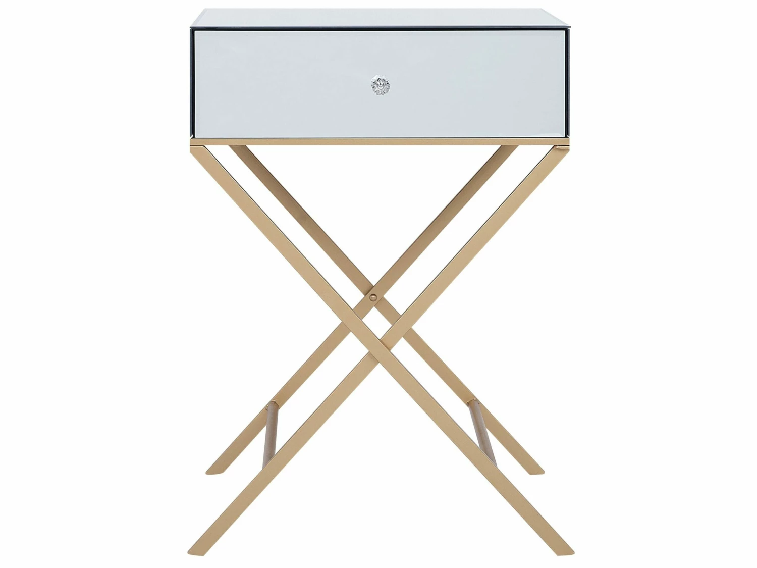 Beistelltisch Spiegeleffekt Rechteckig 40 X 50 Cm VIVY – Bild 10