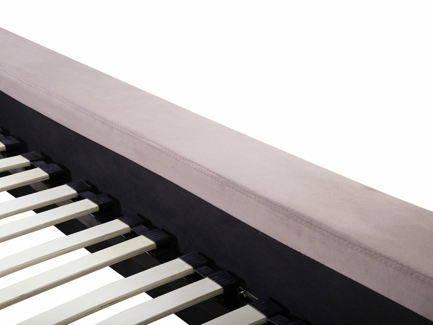 Polsterbett Samtstoff Rosa 160 X 200 Cm NANTES – Bild 7