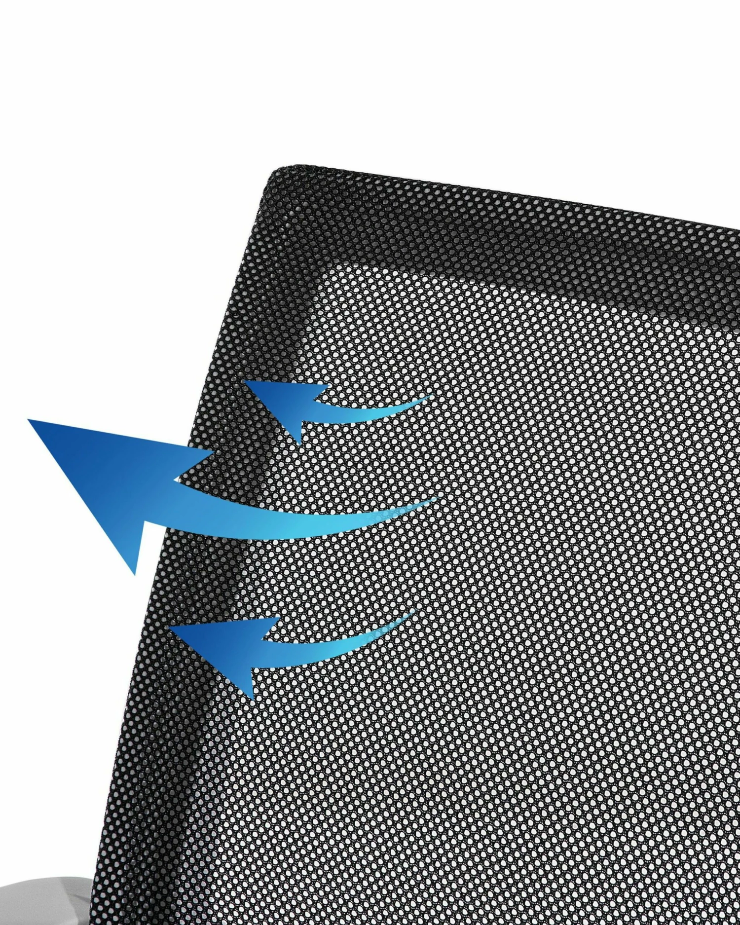 Bürostuhl Schwarz / Weiß Höhenverstellbar LEADER – Bild 7