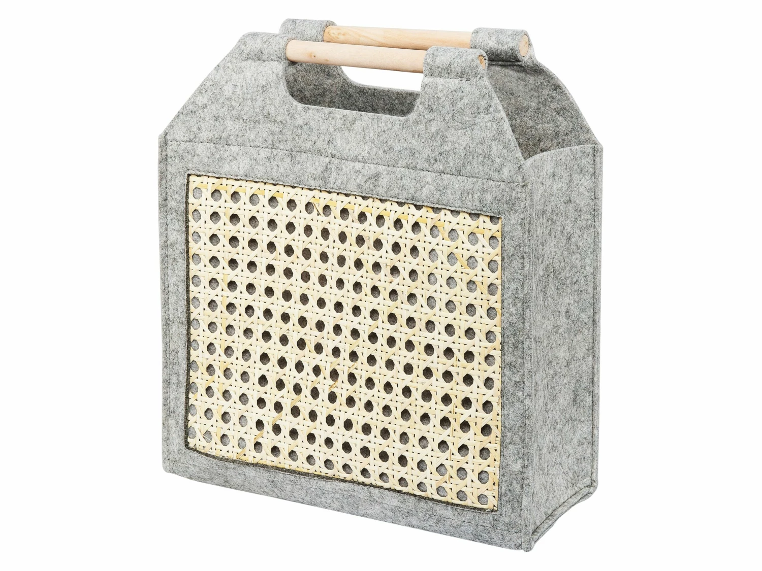 Korb Filz Hellgrau 3er Set SARIOT – Bild 10