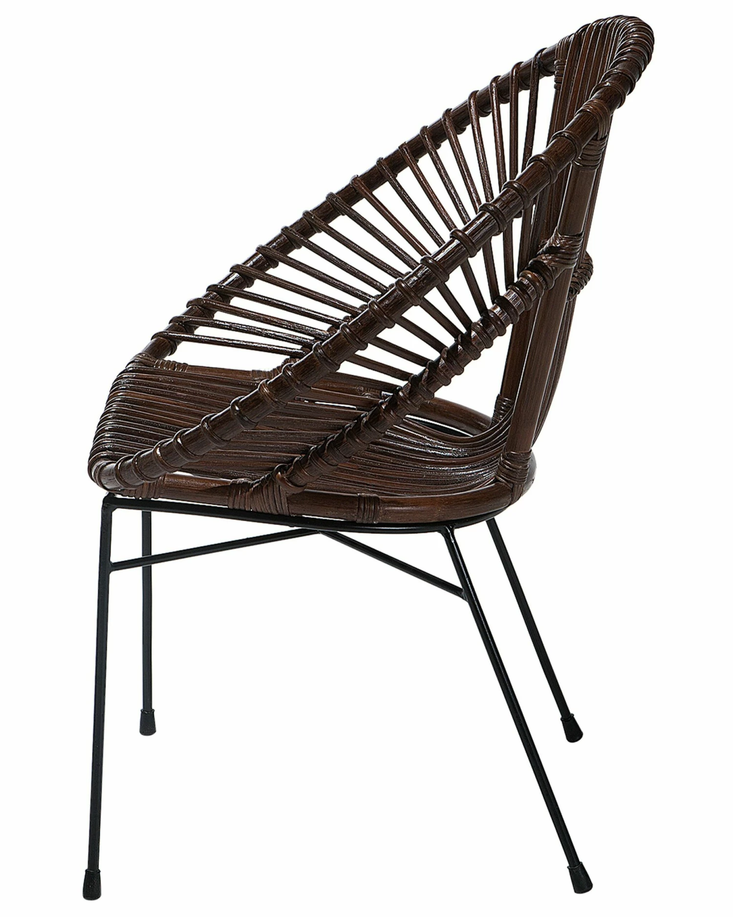 Rattanstuhl Braun SARITA – Bild 4