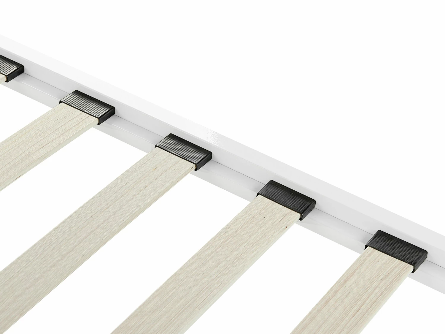 Metallbett Weiß Mit Lattenrost Verschiedene Größen CUSSET – Bild 6