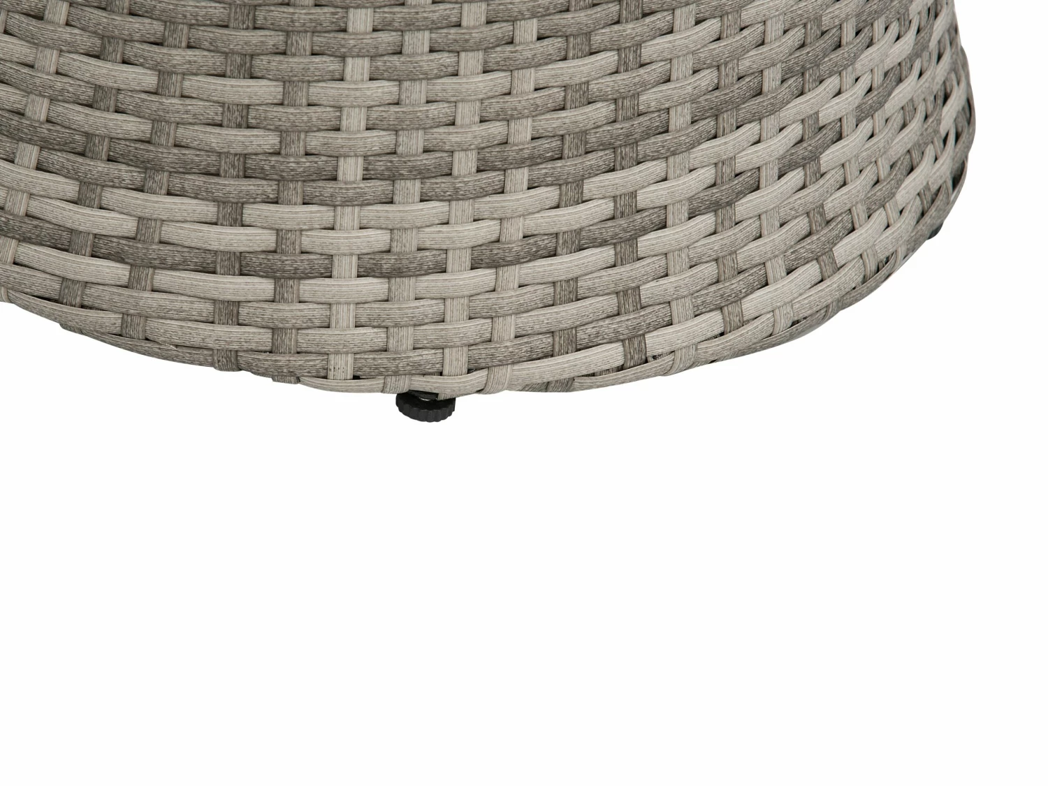 Balkonset Rattan Grau 2-Sitzer Auflagen Grau CAPRI – Bild 7