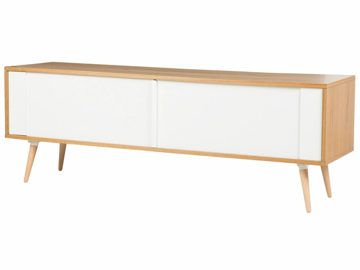 TV-Möbel Heller Holzfarbton 160 X 41 X 56 Cm INDIANA – Bild 9