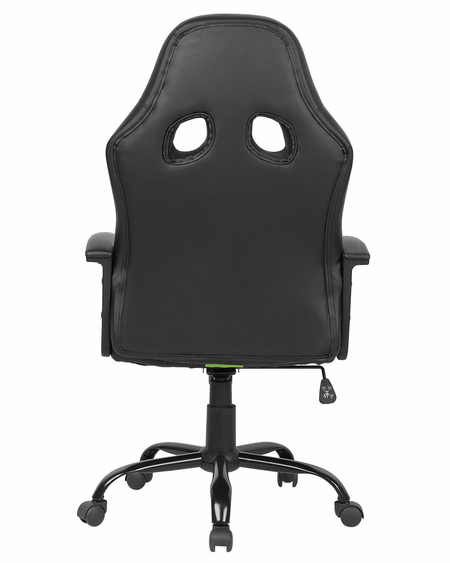 Bürostuhl Kunstleder Grün Und Schwarz SUCCESS – Bild 5