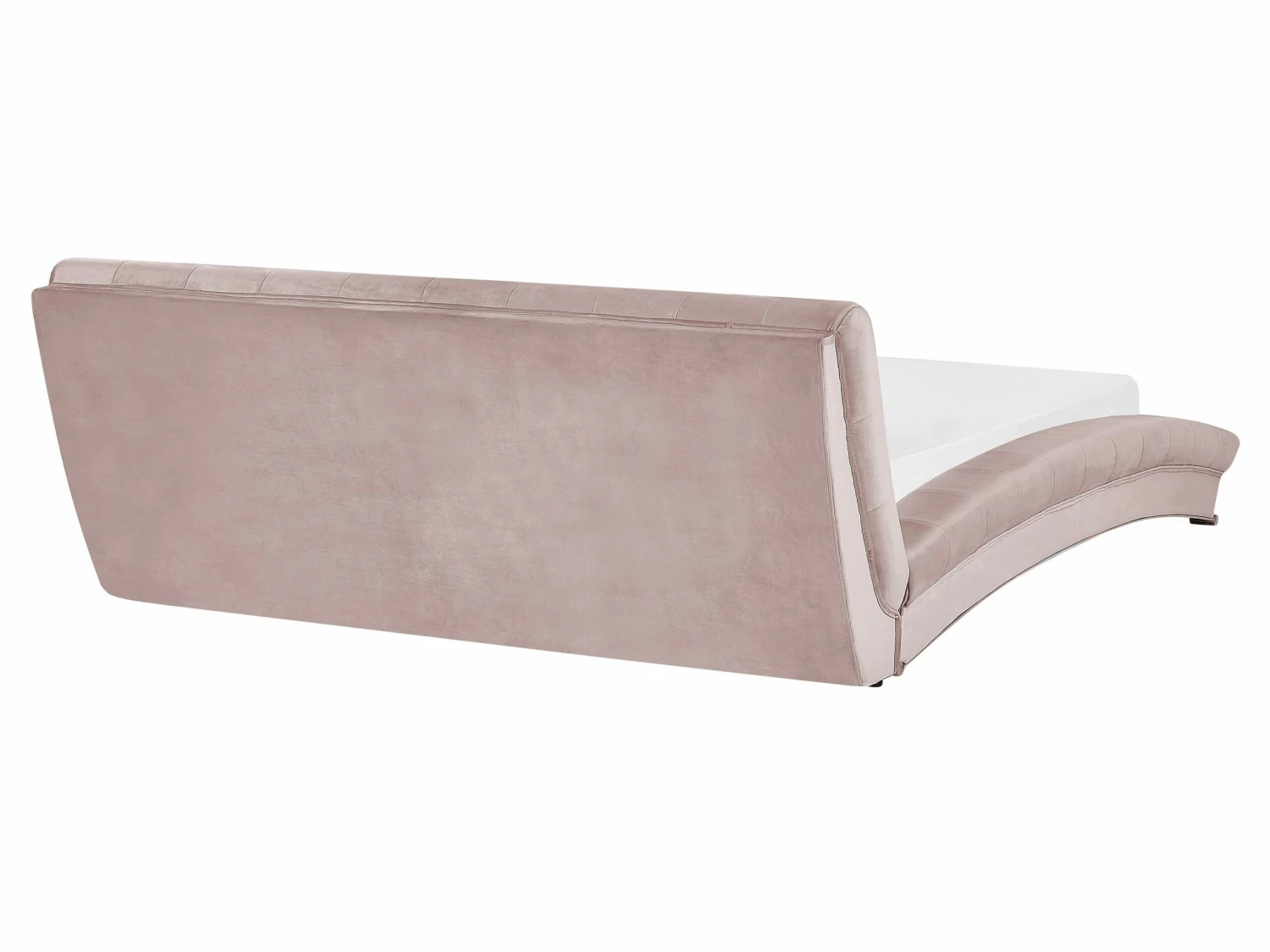 Wasserbett Samtstoff Rosa 160 X 200 Cm LILLE – Bild 4