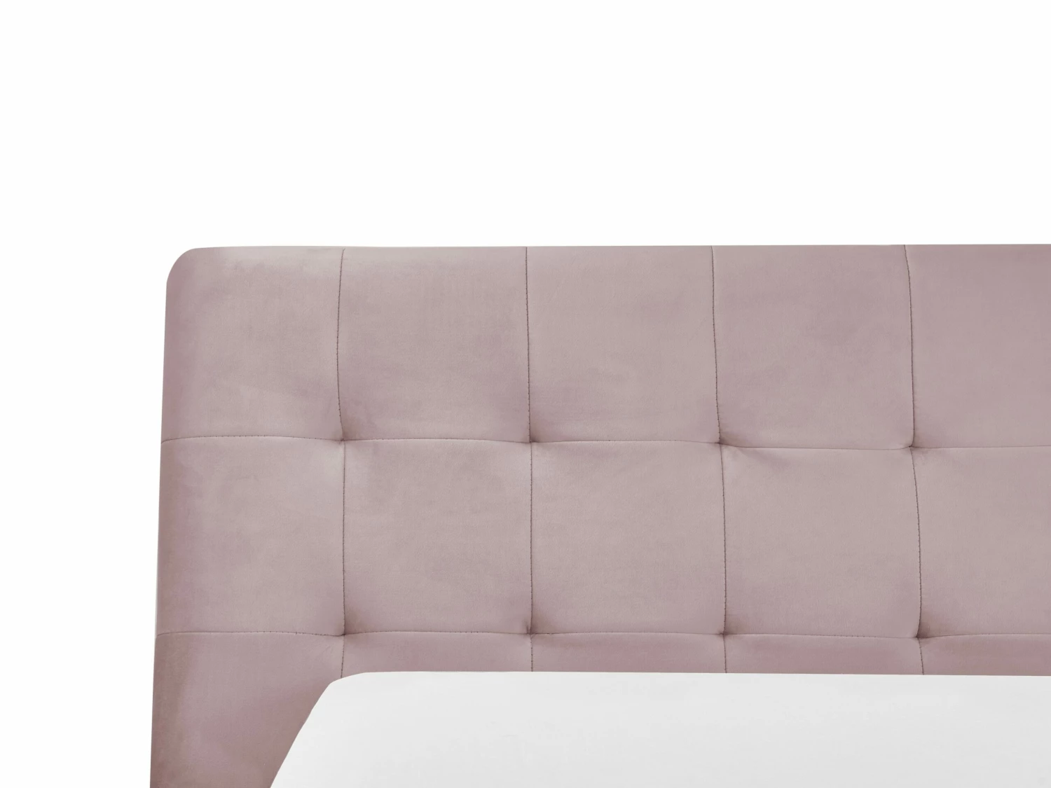 Wasserbett Samtstoff Rosa 160 X 200 Cm LILLE – Bild 5