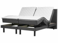 Polsterbett Grau Elektrisch Verstellbar Verschiedene Größen EARL