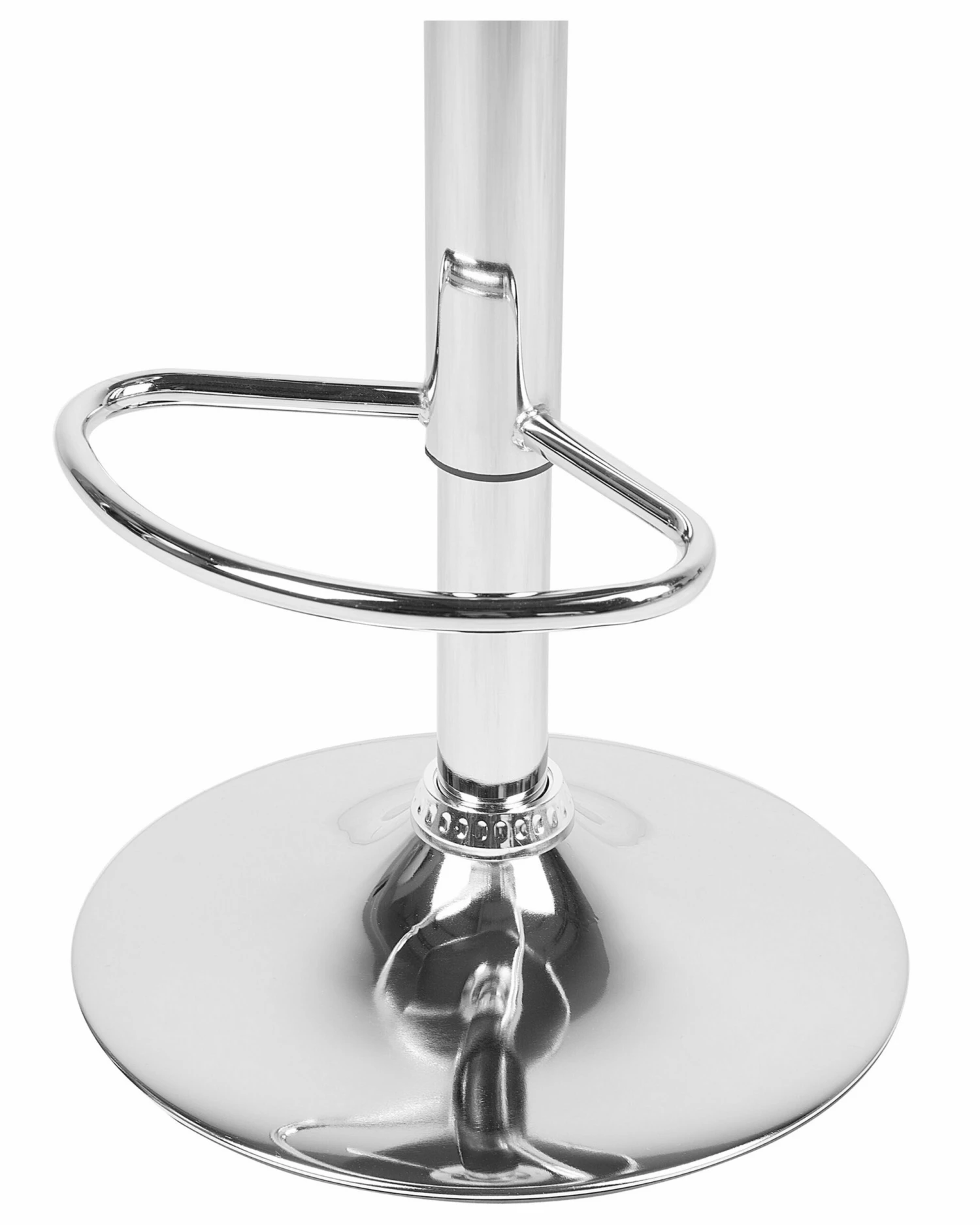 Barhocker Kunstleder Schwarz Höhenverstellbar 2er Set PEORIA – Bild 7