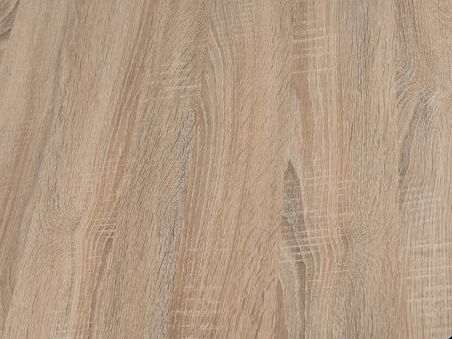 Kaffeetisch Heller Holzfarbton / Schwarz ⌀ 50 Cm MELODY Mittelgroß – Bild 7