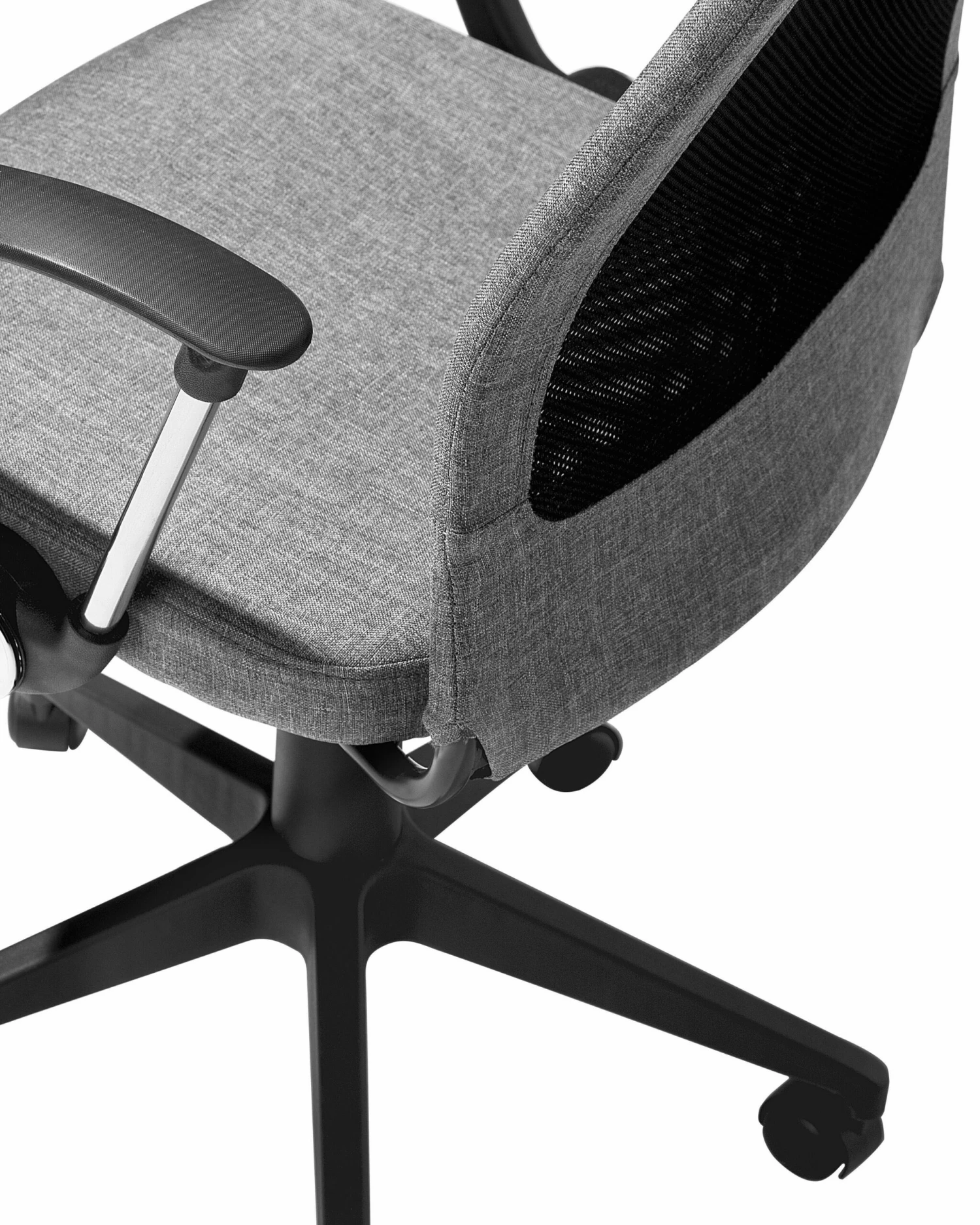 Bürostuhl Dunkelgrau Höhenverstellbar PIONEER – Bild 7