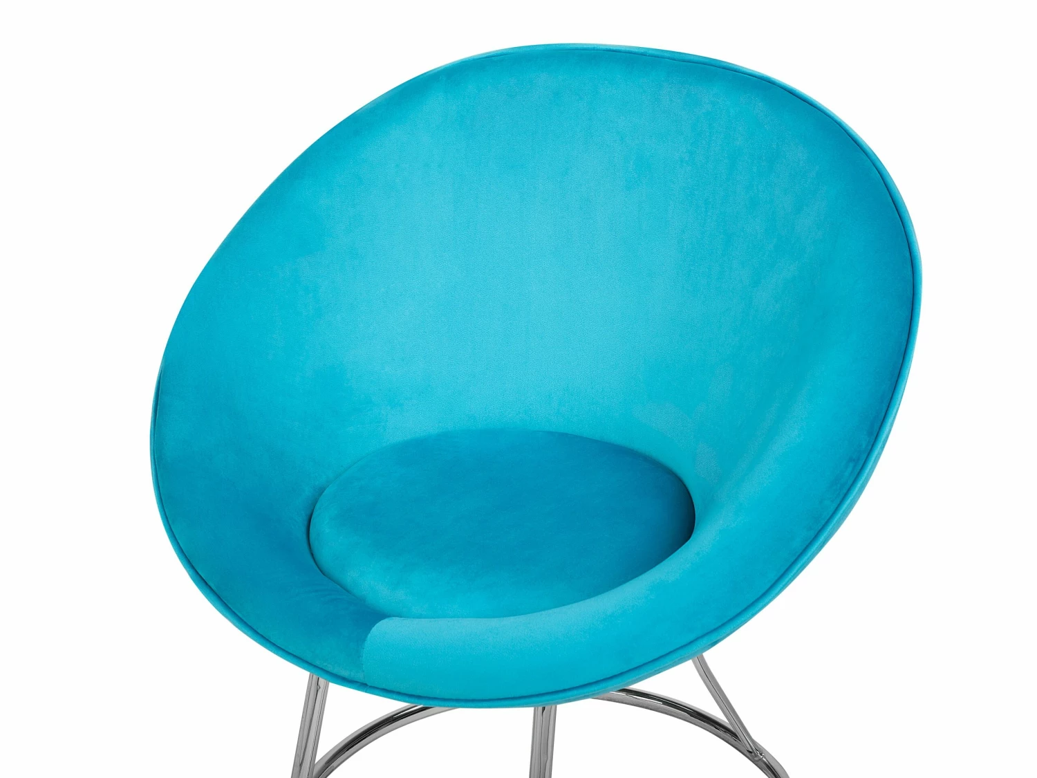Sessel Samtstoff Türkis FLOBY – Bild 5