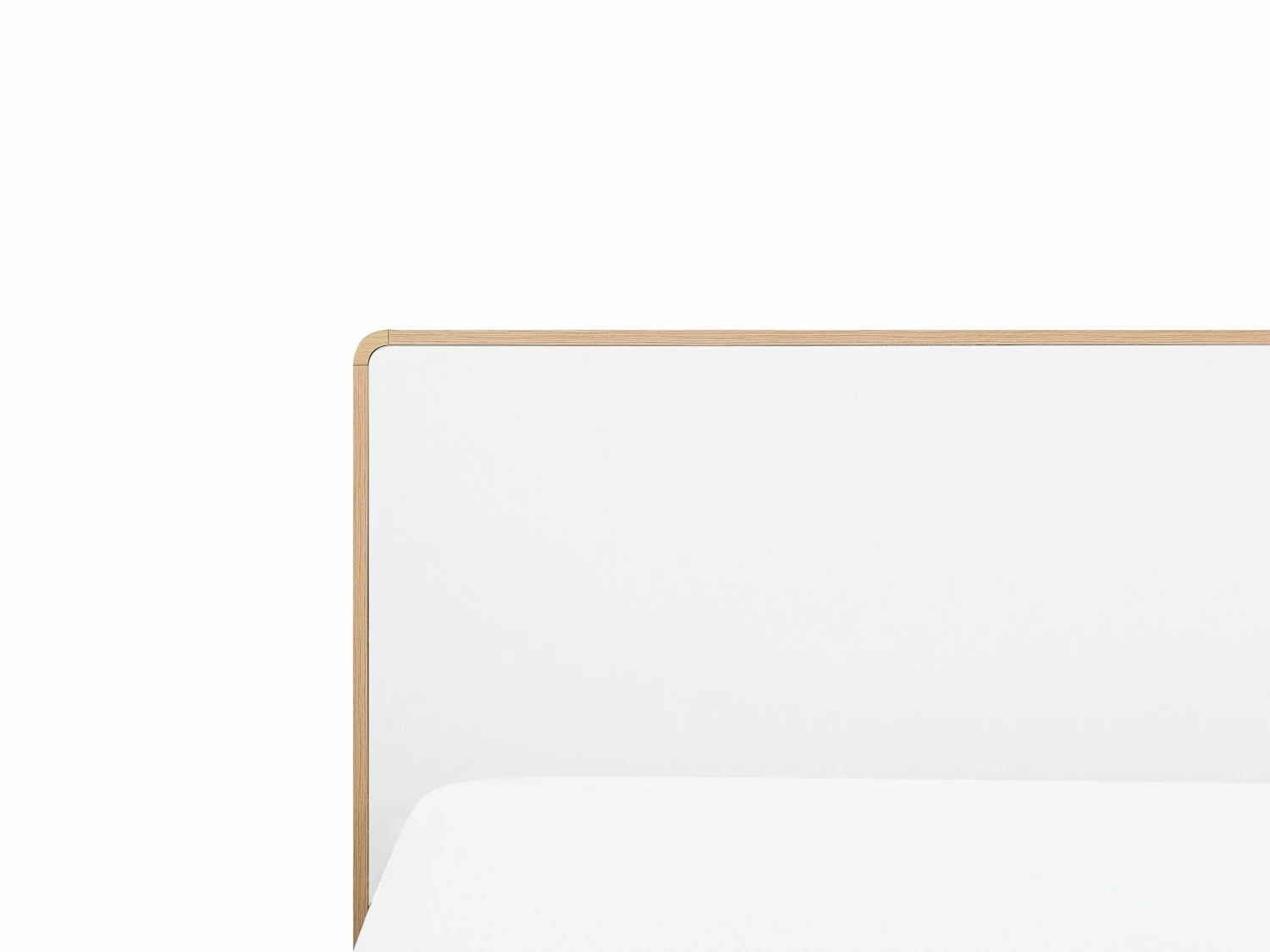 Bett Heller Holzfarbton / Weiß Mit LED-Beleuchtung Bunt Verschiedene Größen SERRIS – Bild 8