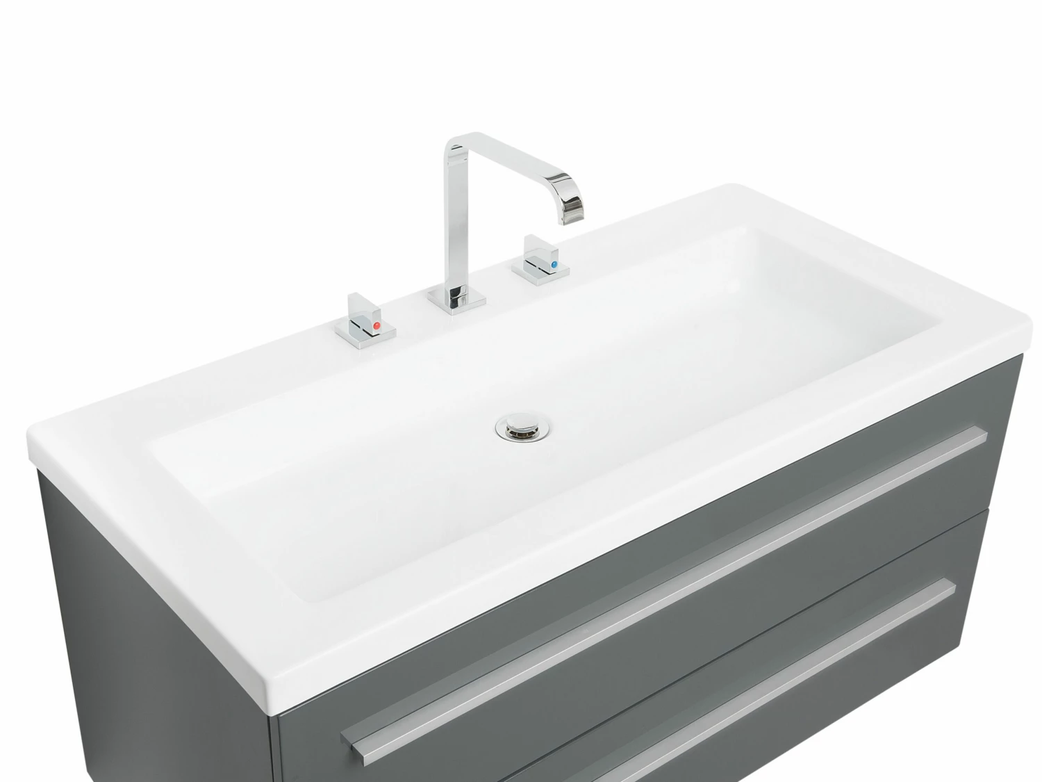 Badmöbel Set Grau ALMERIA – Bild 6