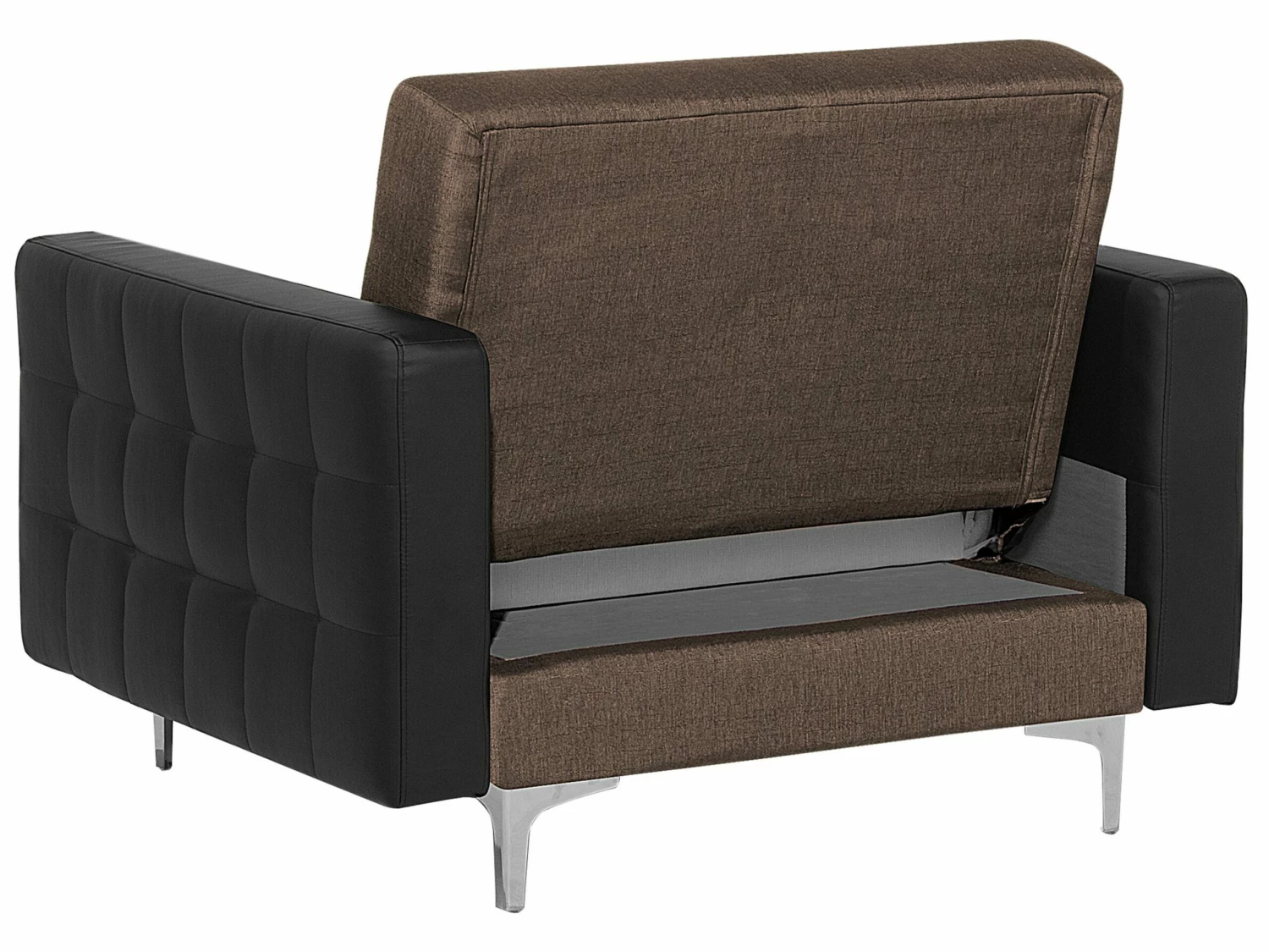 Sessel Polsterbezug Dunkelbraun / Schwarz ABERDEEN – Bild 7