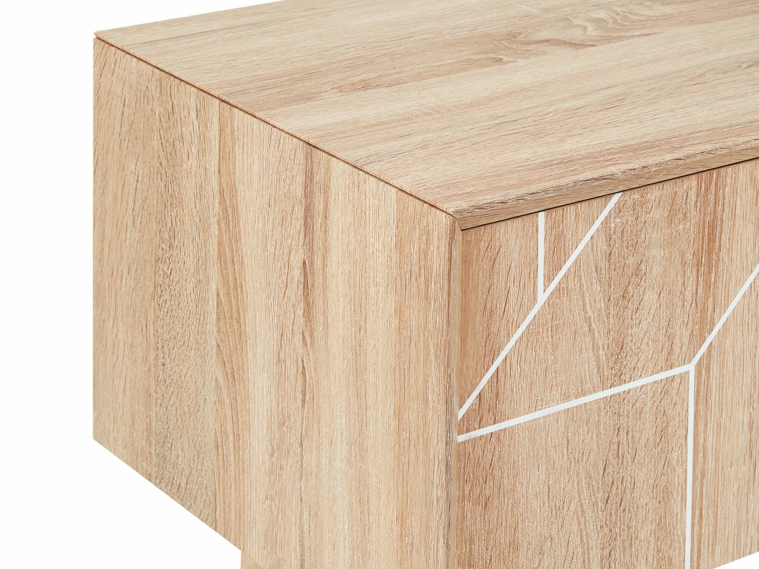 TV-Möbel Heller Holzfarbton 150 X 39 X 51 Cm FRANKLIN – Bild 9