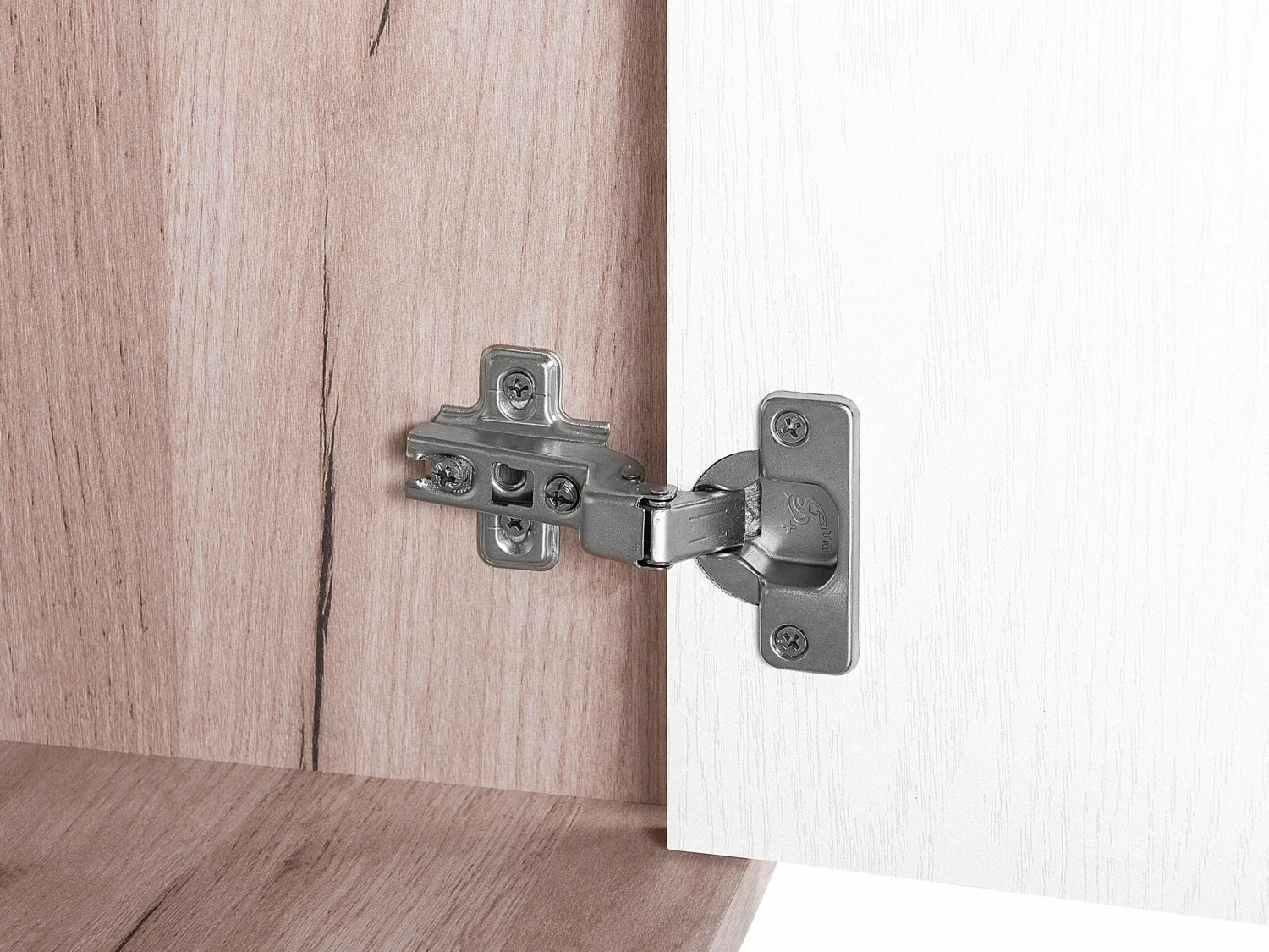 TV-Möbel Weiß / Heller Holzfarbton 180 X 41 X 41 Cm LINCOLN – Bild 7