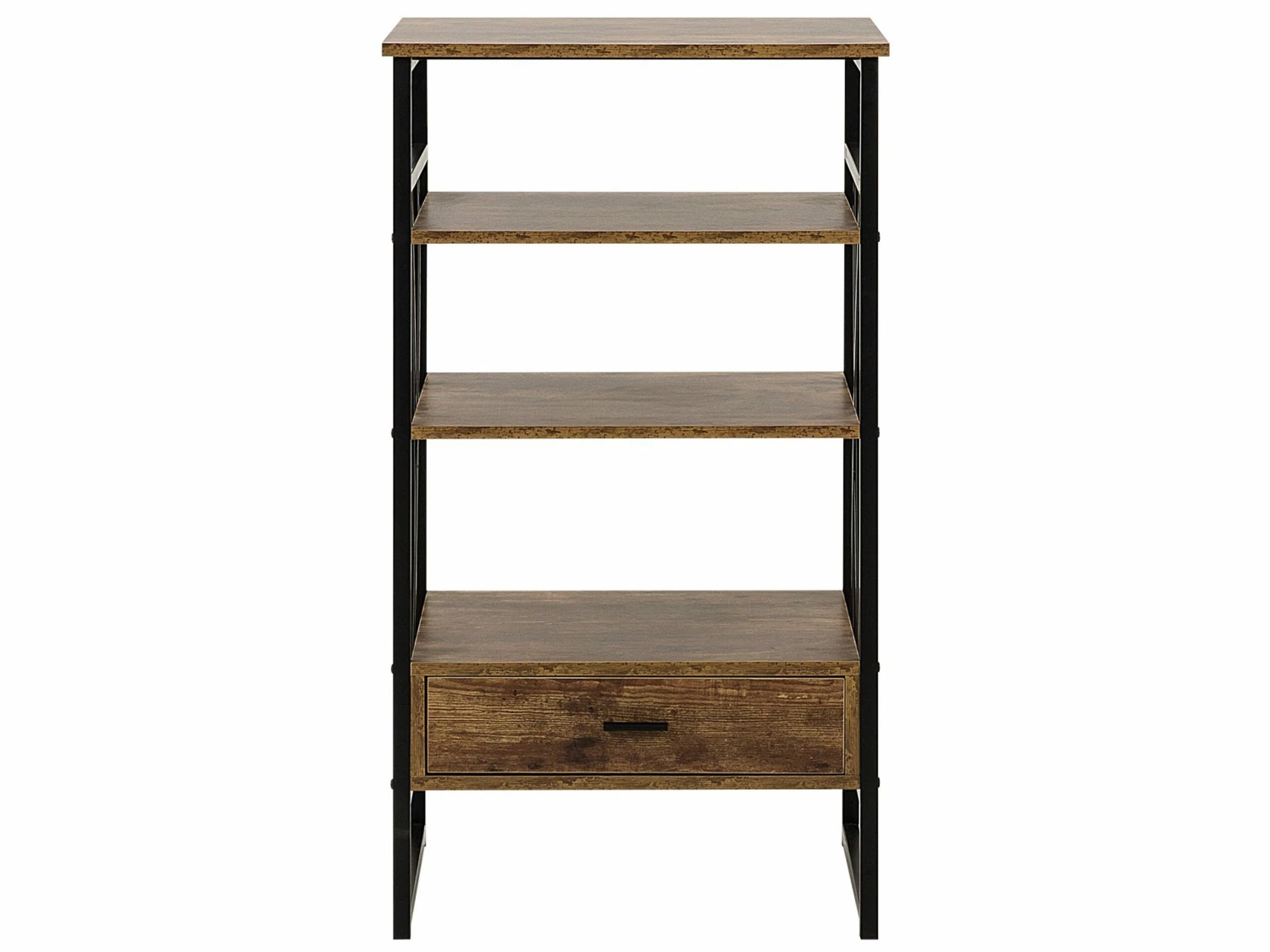 Regal Holzoptik Braun 1 Schublade KEENE – Bild 6