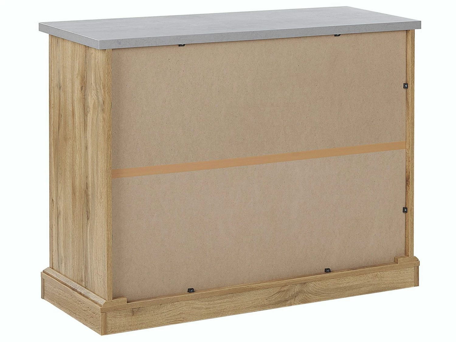 Sideboard Heller Holzfarbton 2 Schubladen Schrank TORONTO – Bild 5