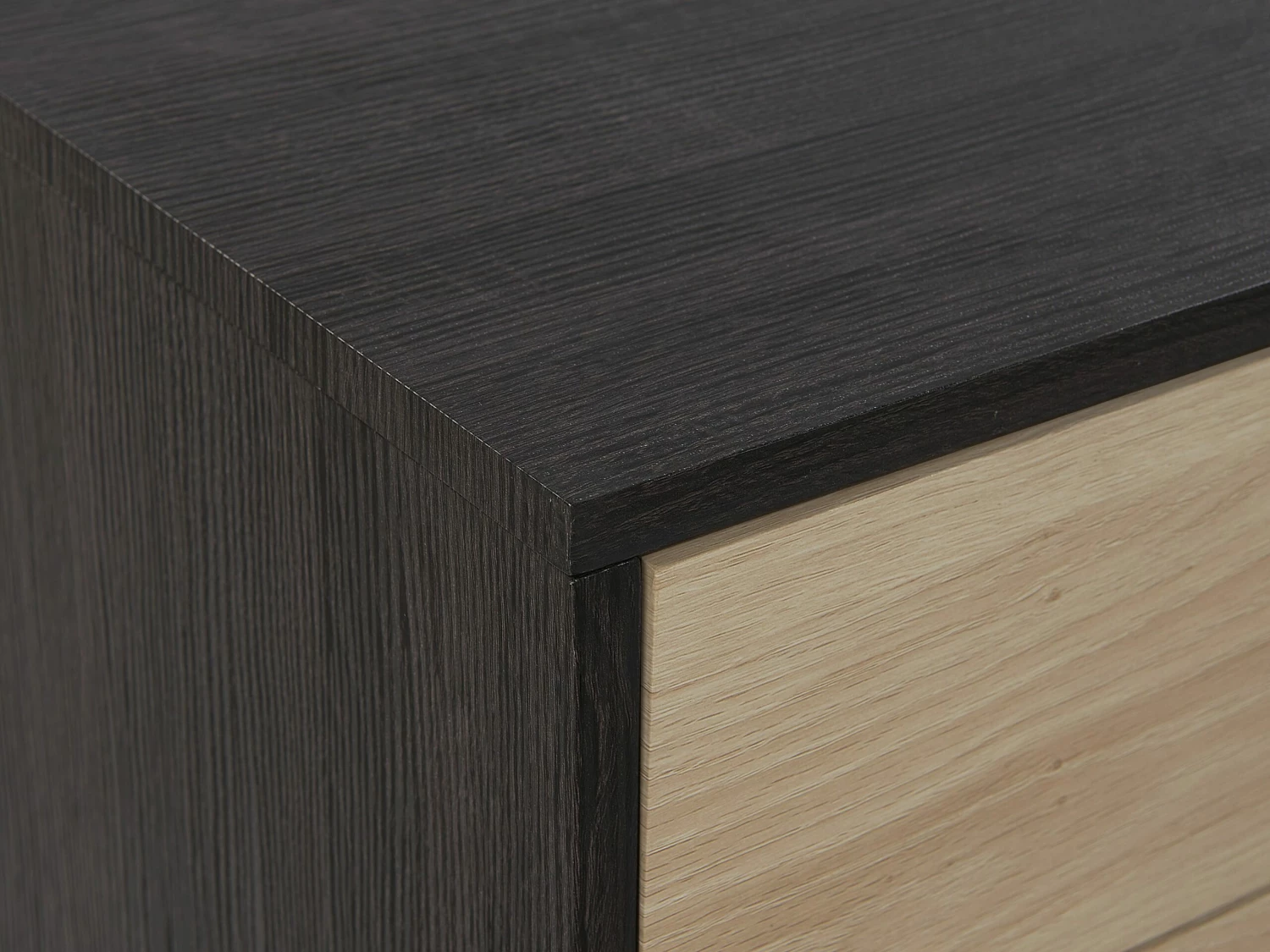 TV-Möbel Dunkler / Heller Holzfarbton 140 X 35 X 44 Cm MAINE – Bild 9