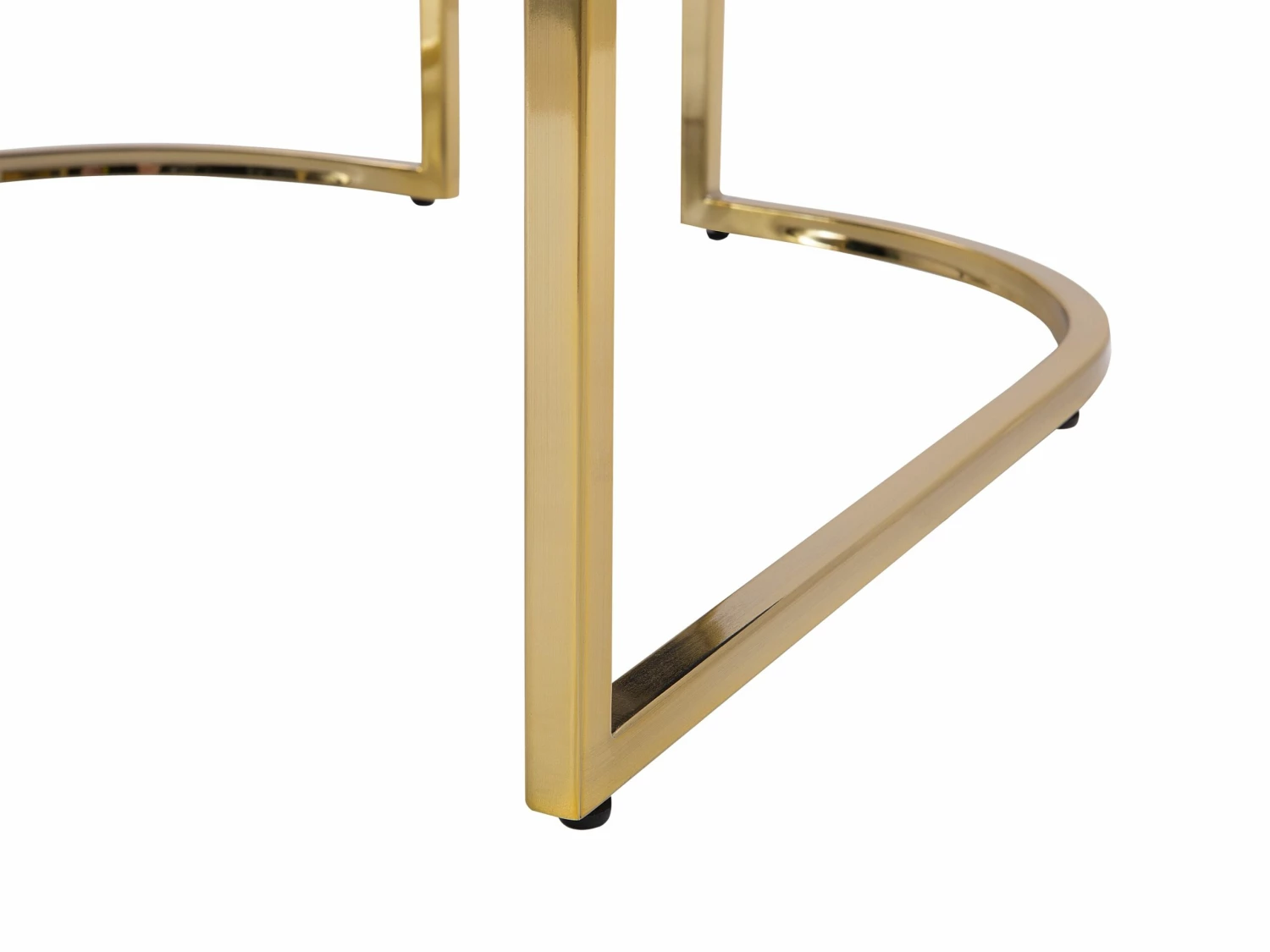 Sessel Samtstoff Dunkelgrün Goldenes Gestell SIRKKA – Bild 8