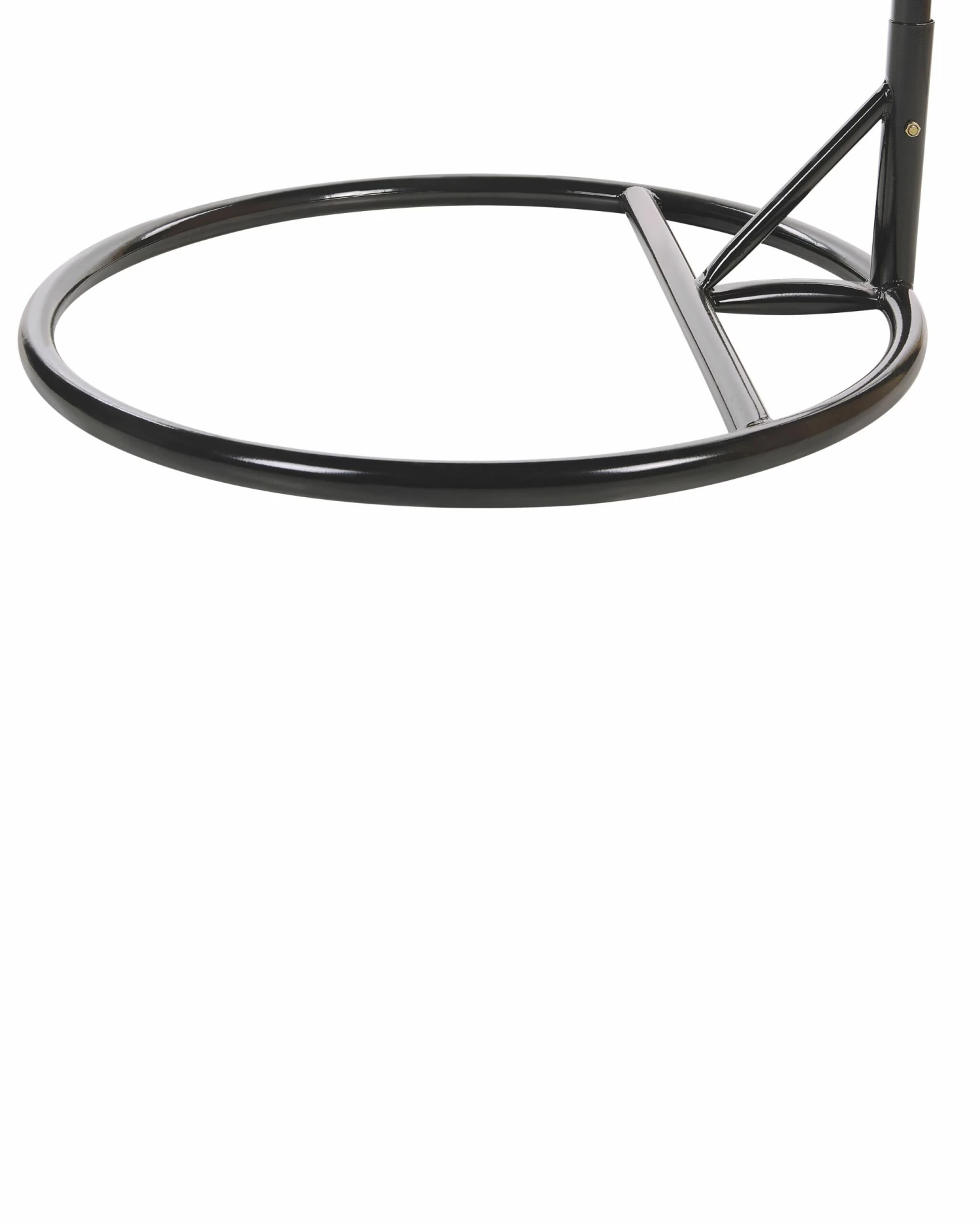 Hängesessel Mit Gestell Rattan Grau ø 97 Cm PINETO – Bild 9