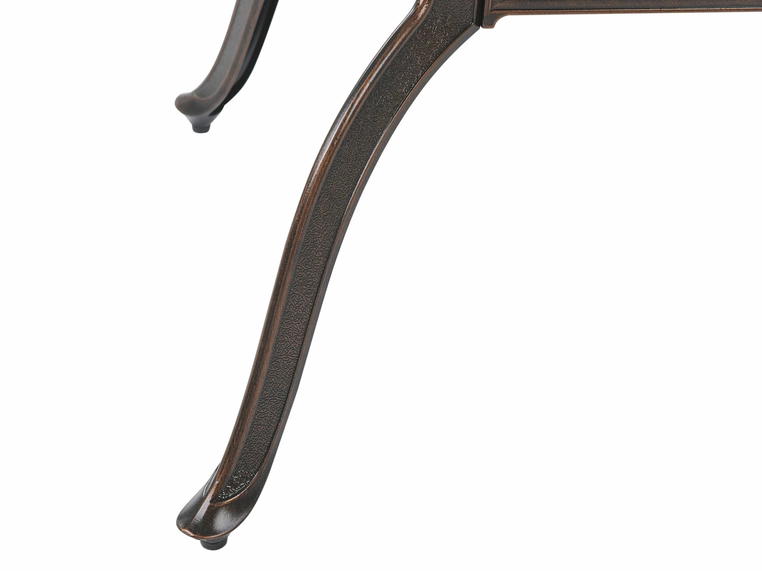 Gartenmöbel Set Aluminium Dunkelbraun 6-Sitzer LIZZANO – Bild 7