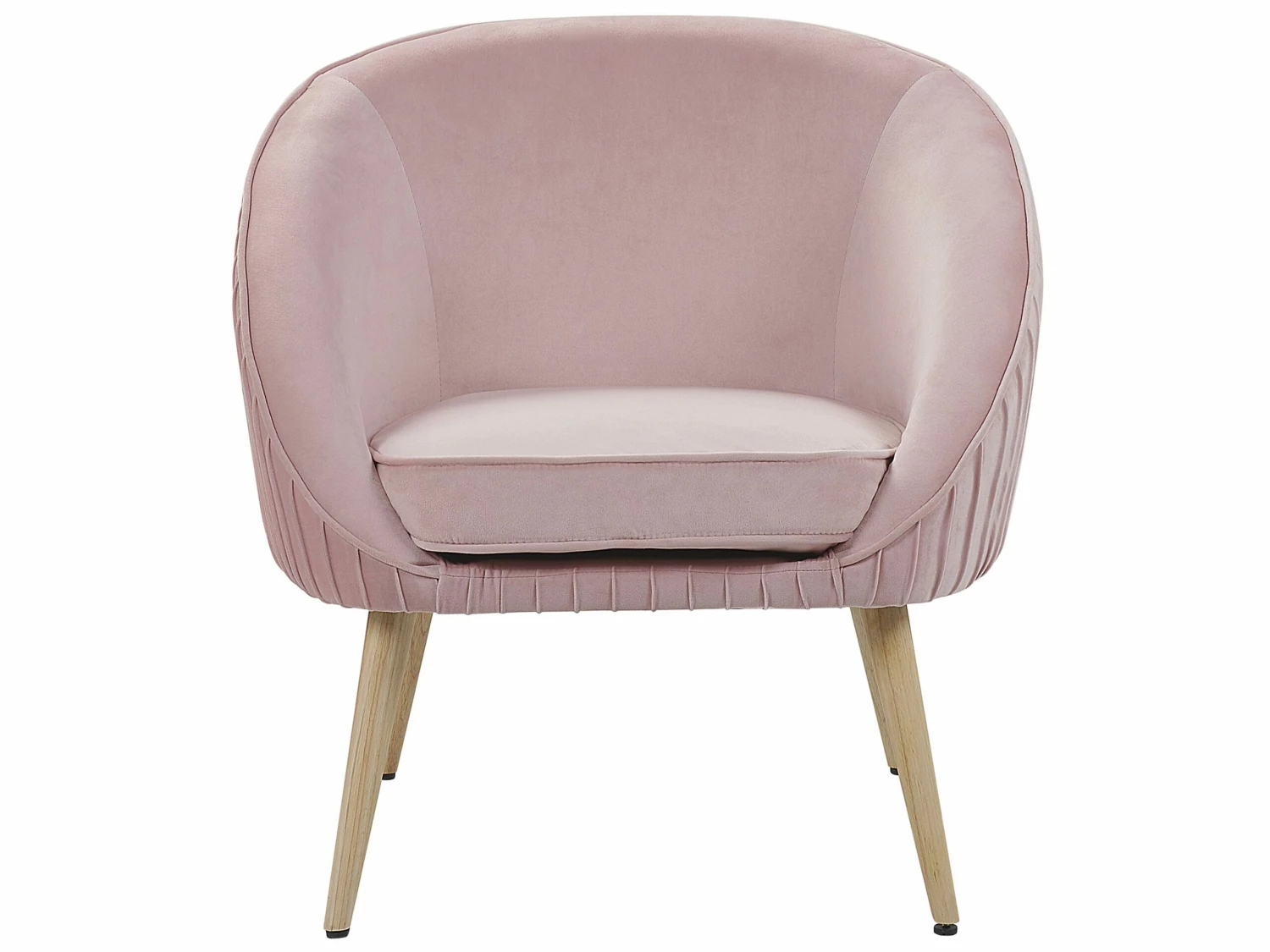 Sessel Samtstoff Rosa TROMSO – Bild 3