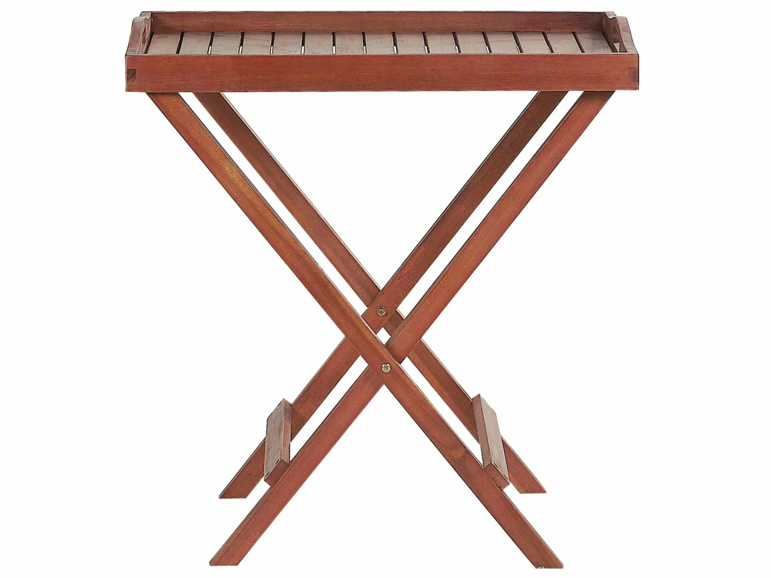 Balkonset Akazienholz Dunkelbraun Verstellbar TOSCANA – Bild 5