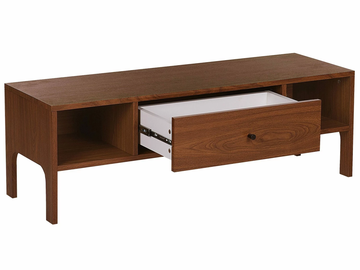 TV-Möbel Dunkler Holzfarbton Mit Schubalde 120 X 40 X 41 Cm CLINTON – Bild 6