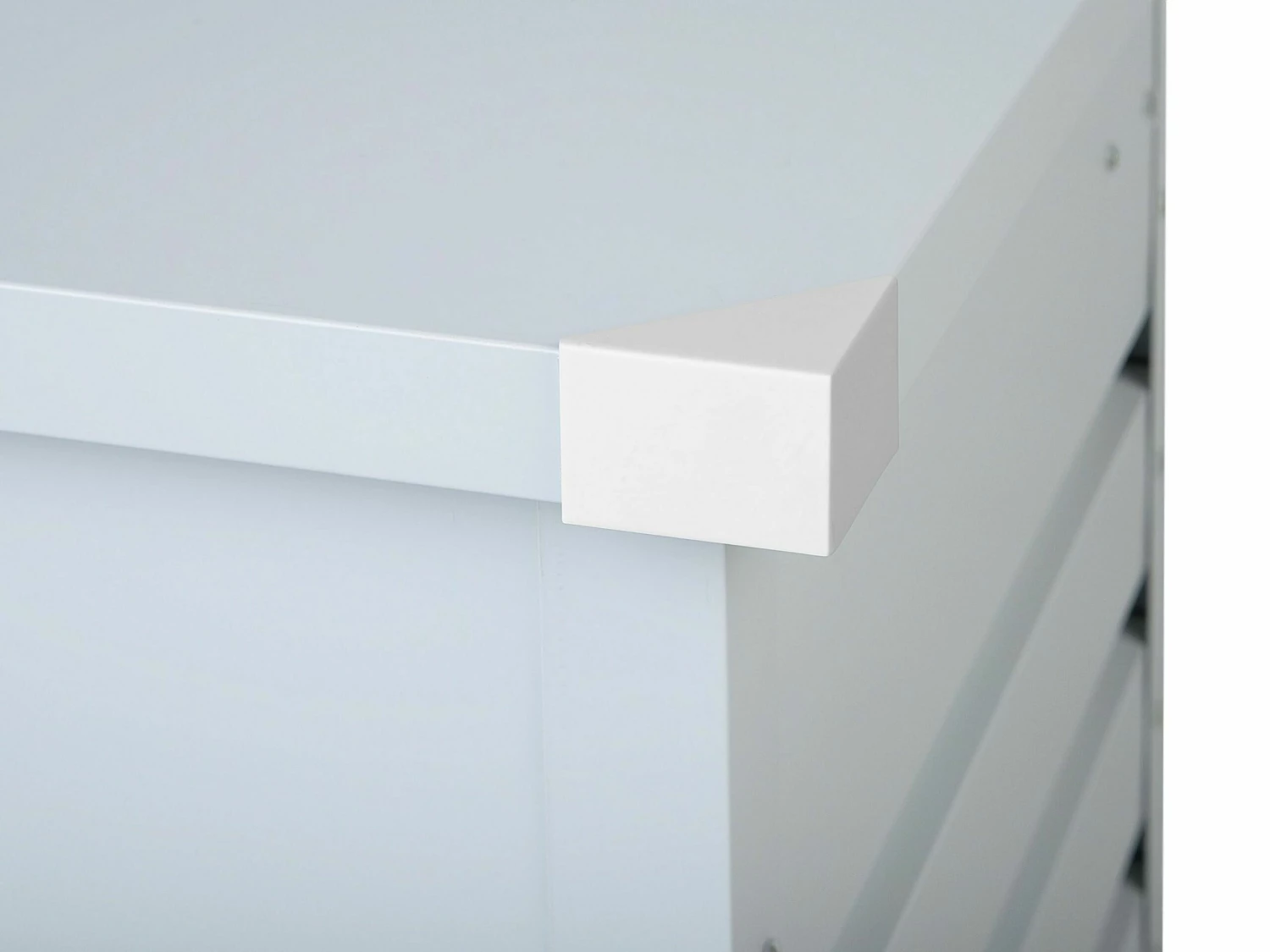 Auflagenbox Stahl Hellgrau 165 X 70 Cm CEBROSA – Bild 9