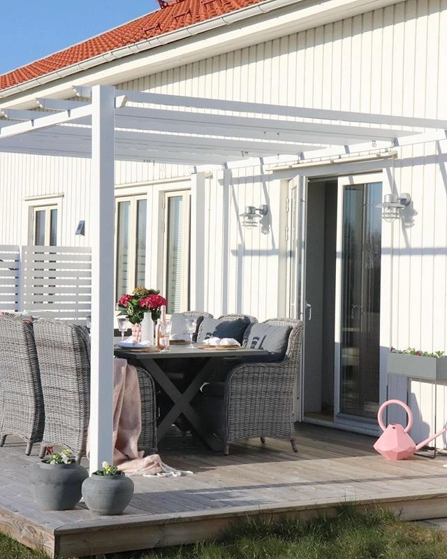 Gartenmöbel Set Aluminium Grau 6-Sitzer CASCAIS – Bild 4