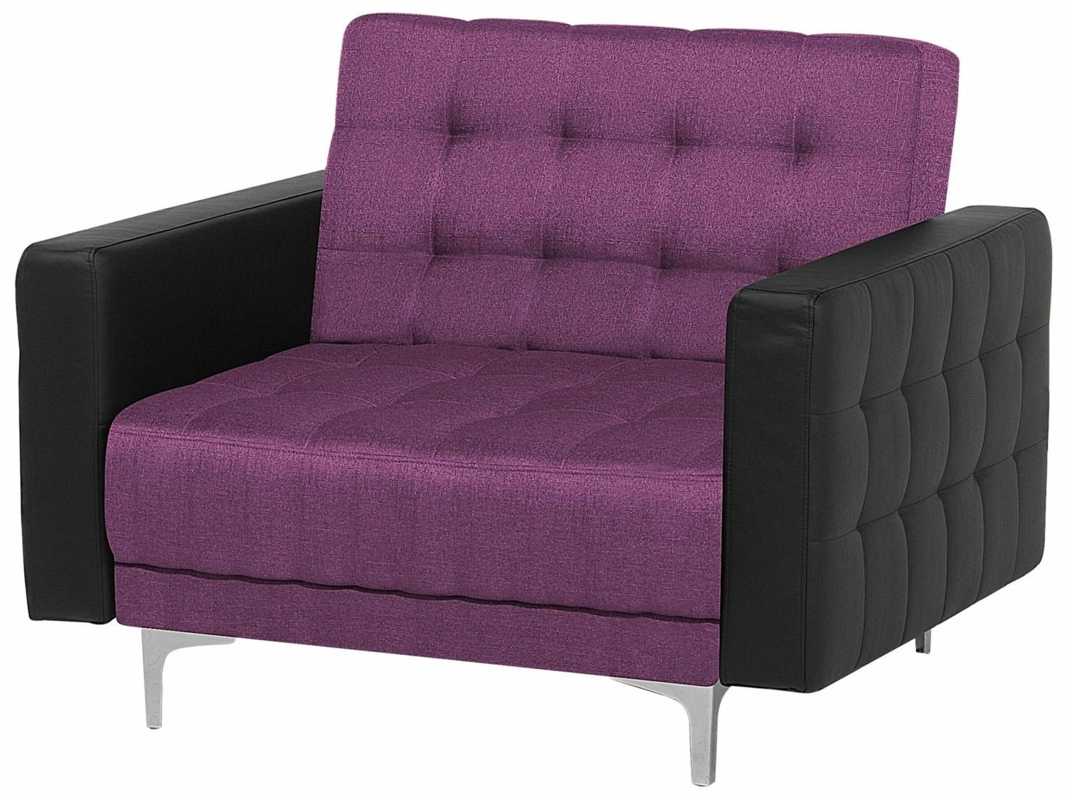 Sessel Polsterbezug Violett / Schwarz ABERDEEN – Bild 4