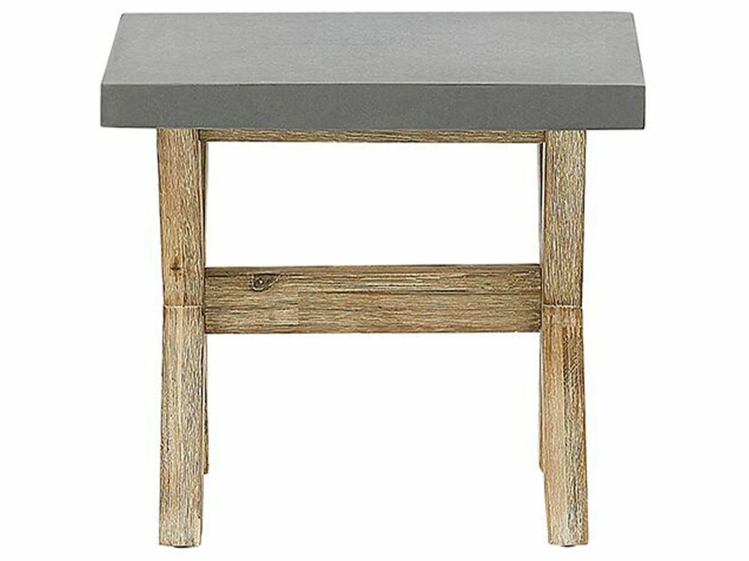 Gartenmöbel Set Faserzement Grau 6-Sitzer 7-teilig OLBIA – Bild 6