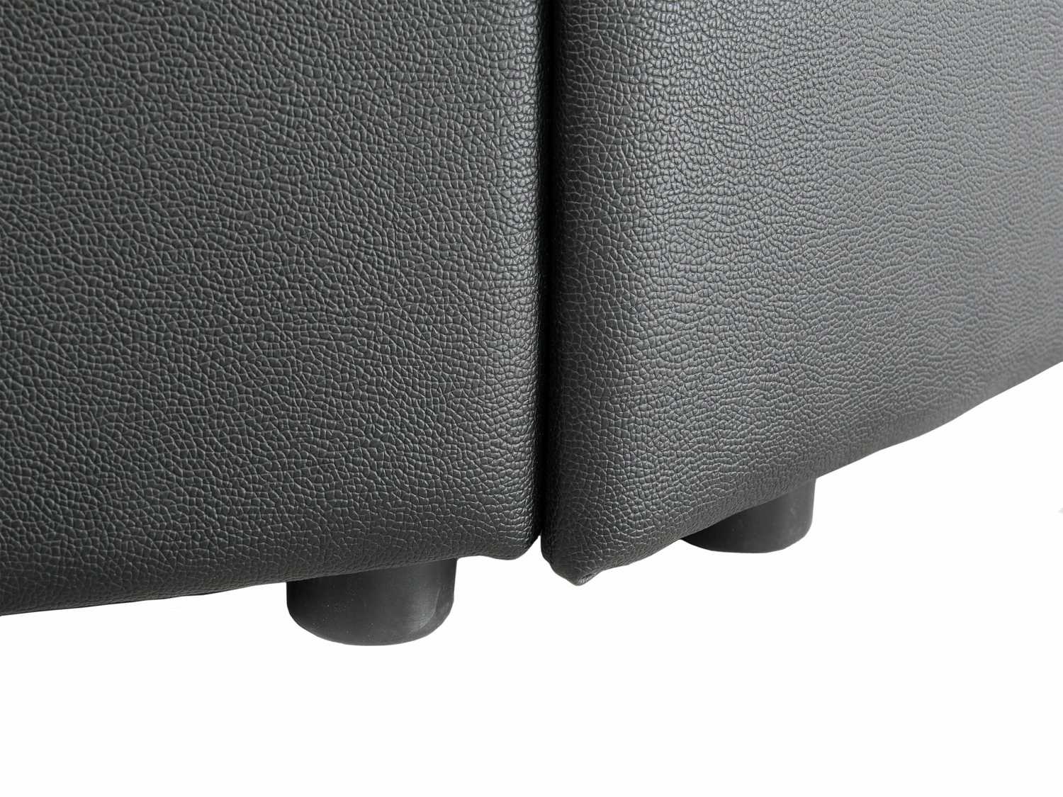 Wasserbett Leder Schwarz 180 X 200 Cm LAVAL – Bild 4