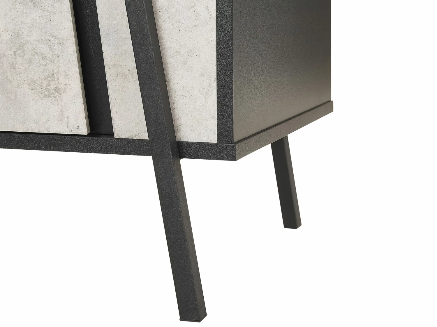 TV-Möbel Betonoptik / Schwarz 177 X 40 X 46 Cm BLACKPOOL – Bild 9