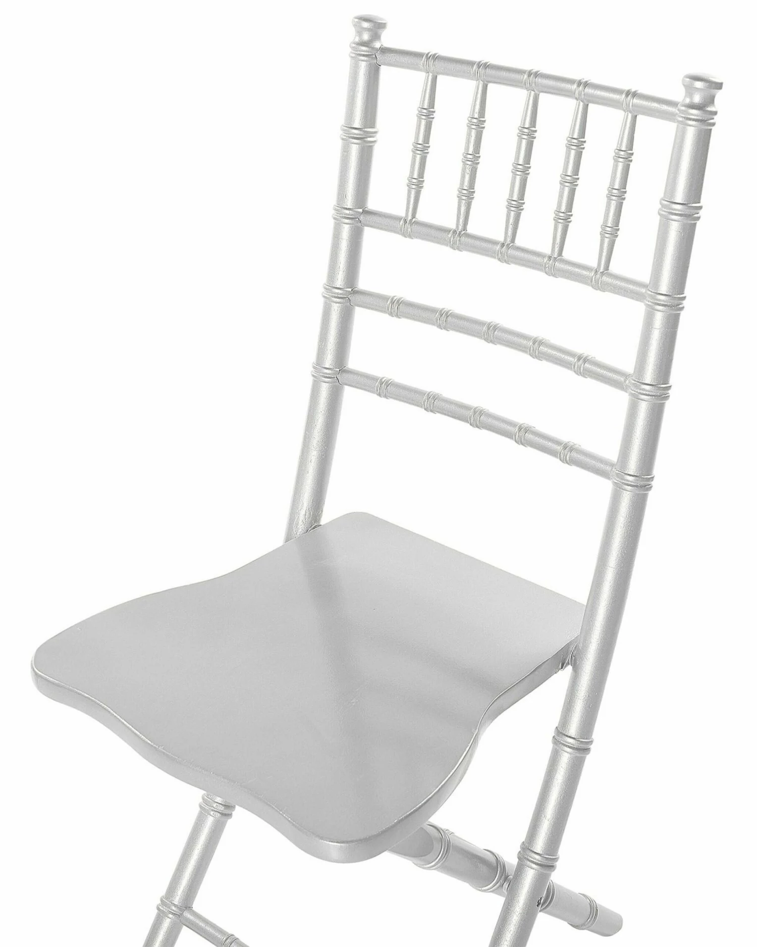 Esszimmerstuhl Buchenholz Silber 4er Set Klappbar MACHIAS – Bild 6