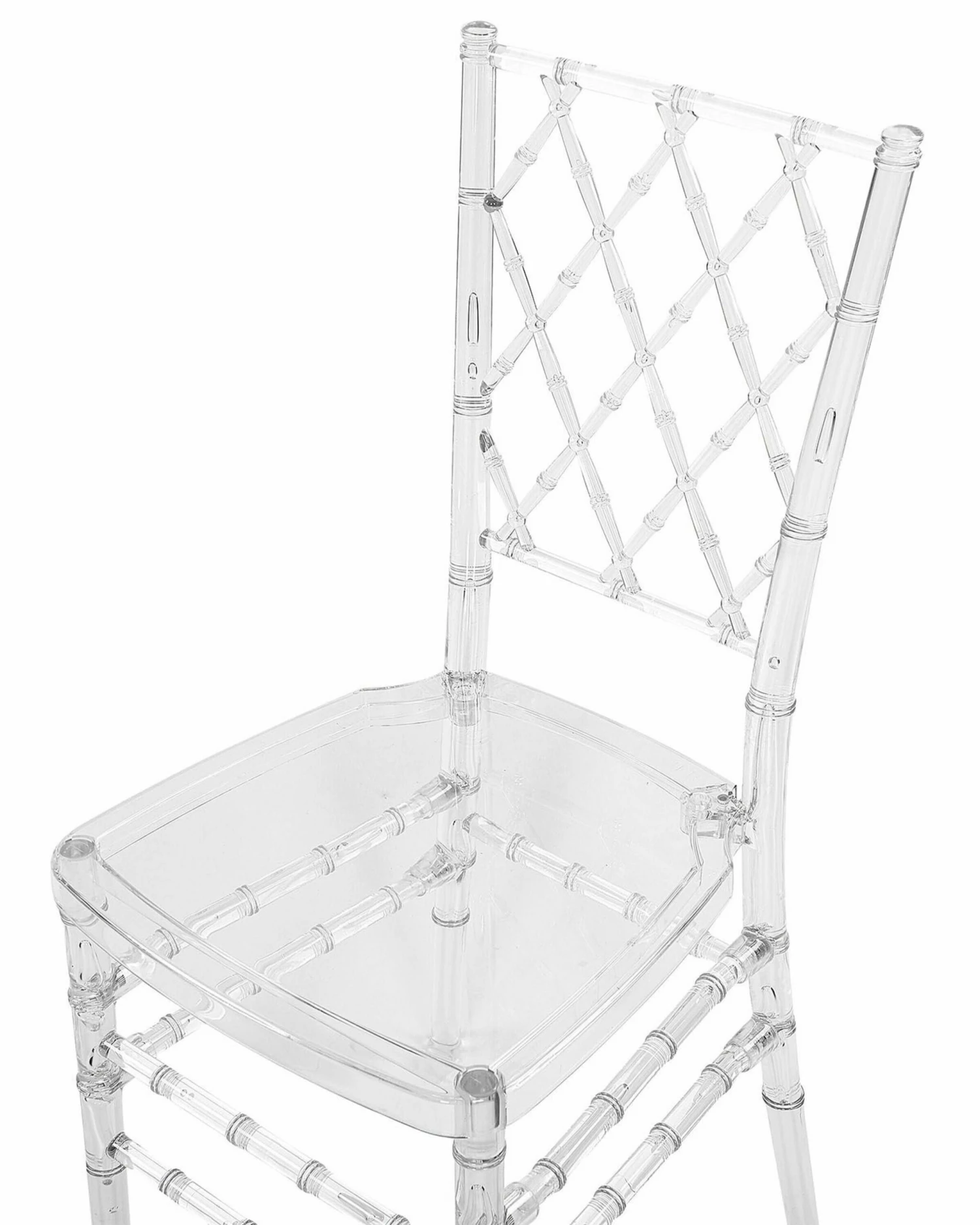 Esszimmerstuhl Transparent 2er Set CLARION – Bild 7