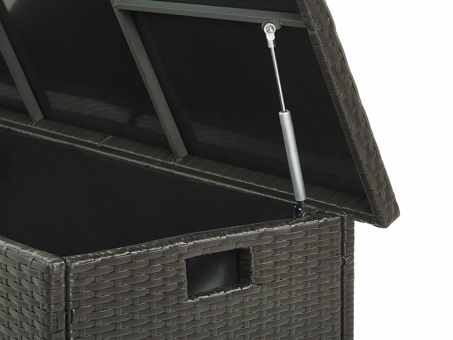 Auflagenbox Rattan Braun 126 X 46 Cm MODENA – Bild 6