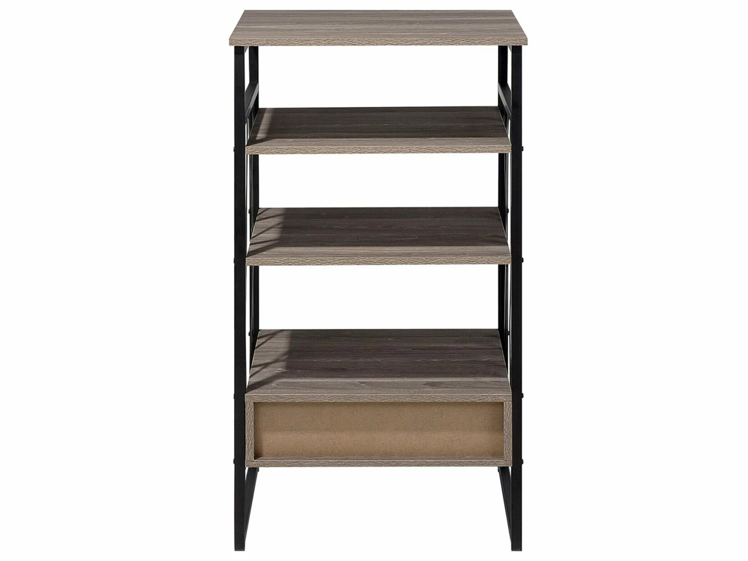 Regal Holzoptik Taupe 1 Schublade KEENE – Bild 8