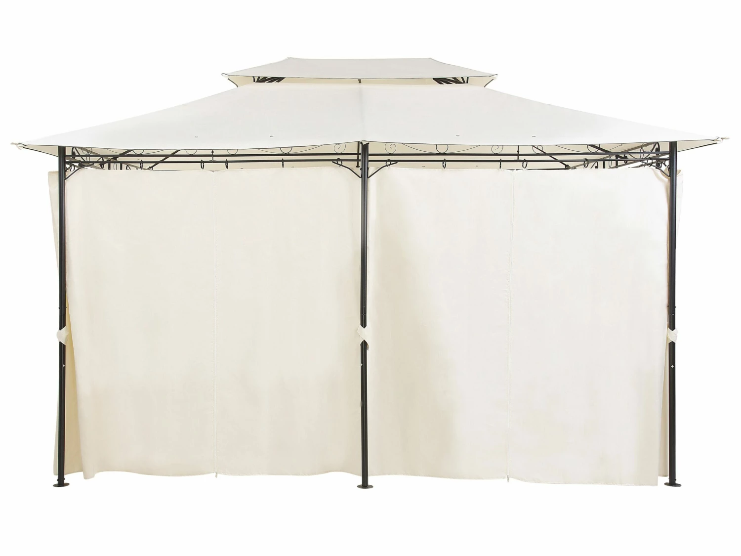 Pavillon Stahl Beige 300 X 400 Cm COLOS – Bild 6
