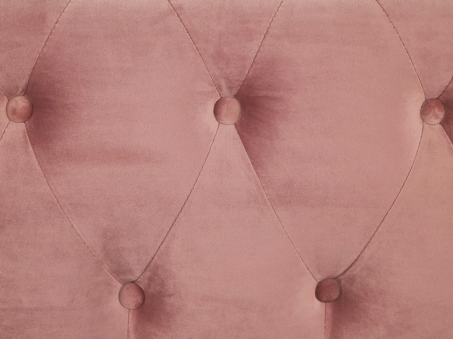 Sessel Samtstoff Rosa Rautenmuster CHESTERFIELD – Bild 9