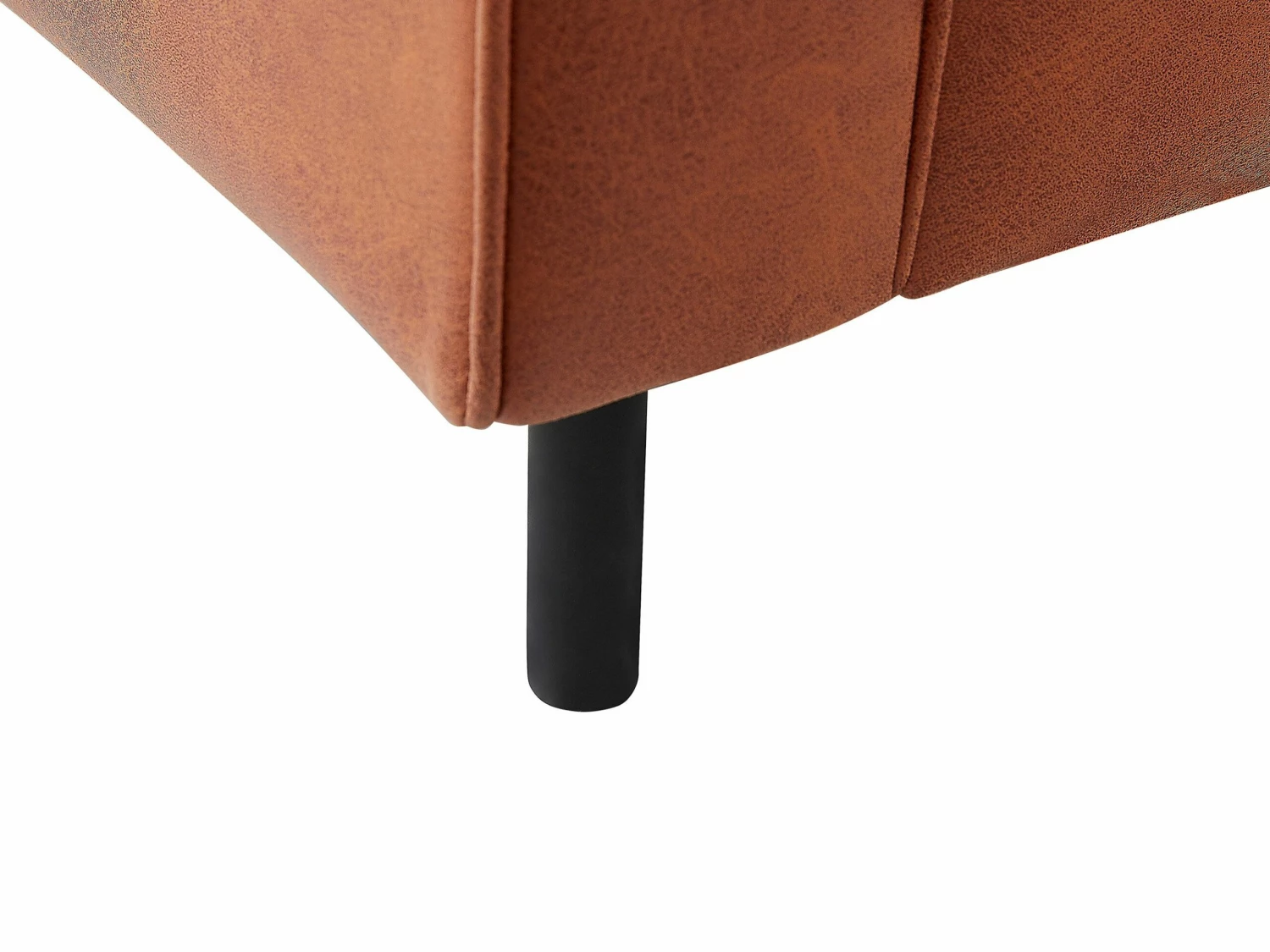 Sessel Lederoptik Goldbraun SAVALEN – Bild 8