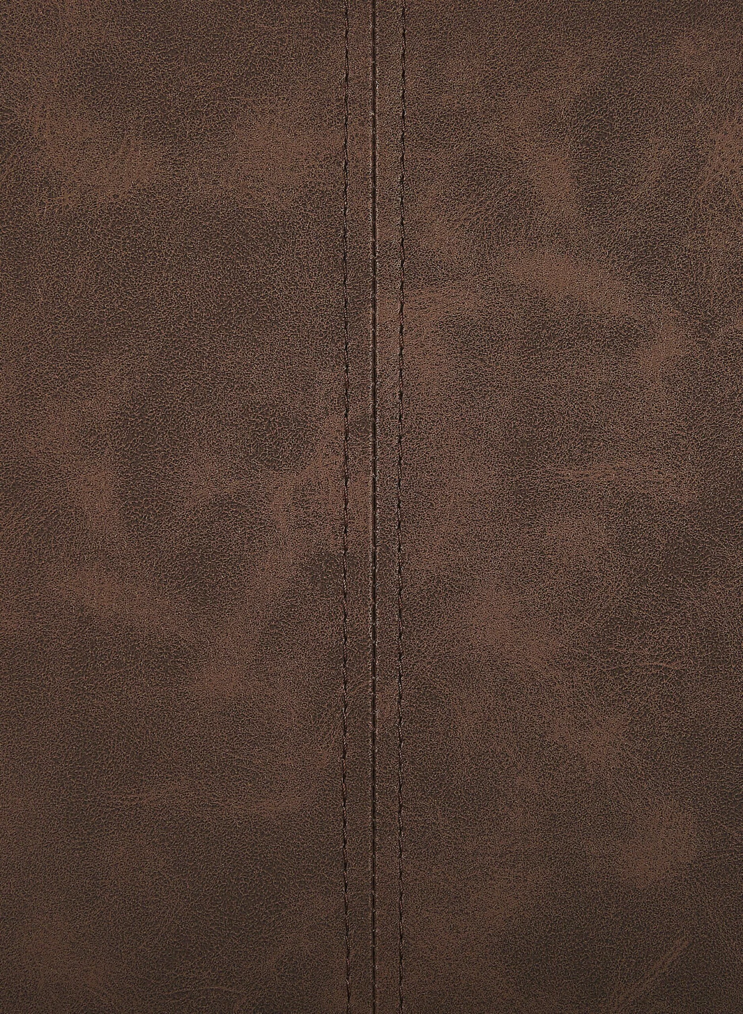 Esszimmerstuhl Braun Kunstleder 2er Set Vintage CLAYTON – Bild 7