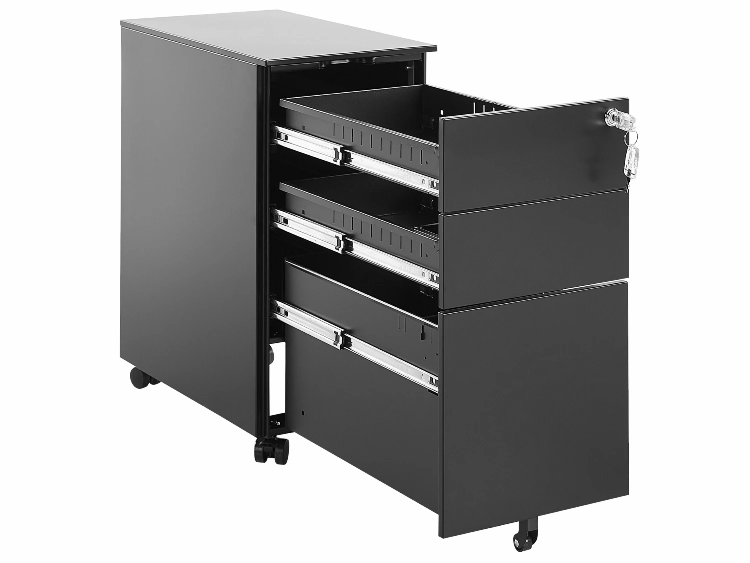 Aktenschrank Schwarz BOLSENA – Bild 7