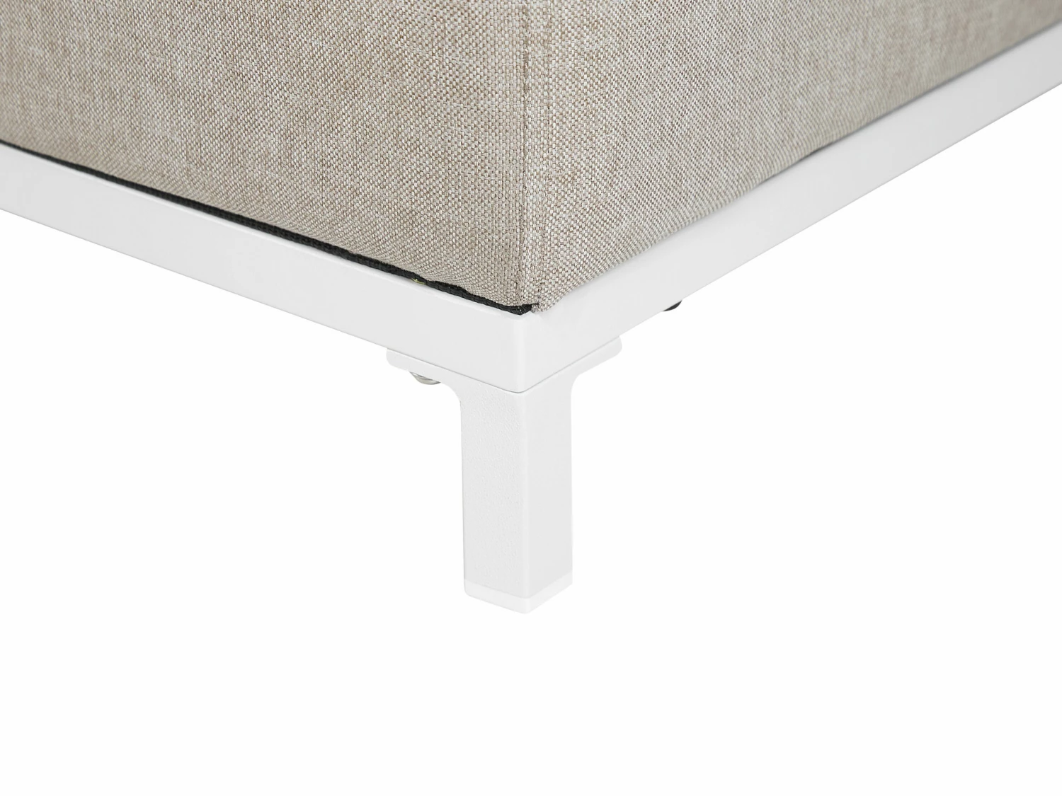 Gartensessel Beige / Weisses Gestell 2er Set ROVIGO – Bild 8